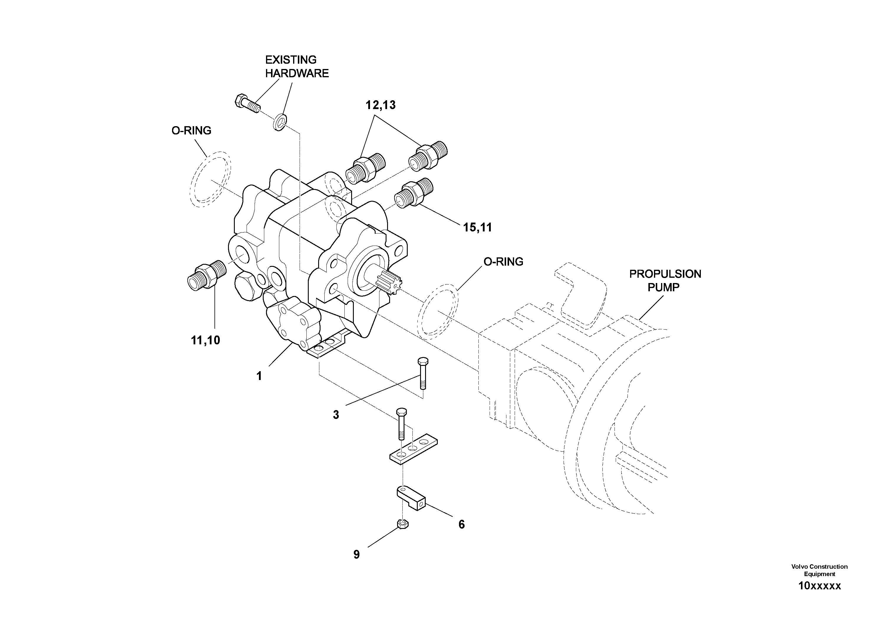 Adapter Kit RM95934394 VOLVO