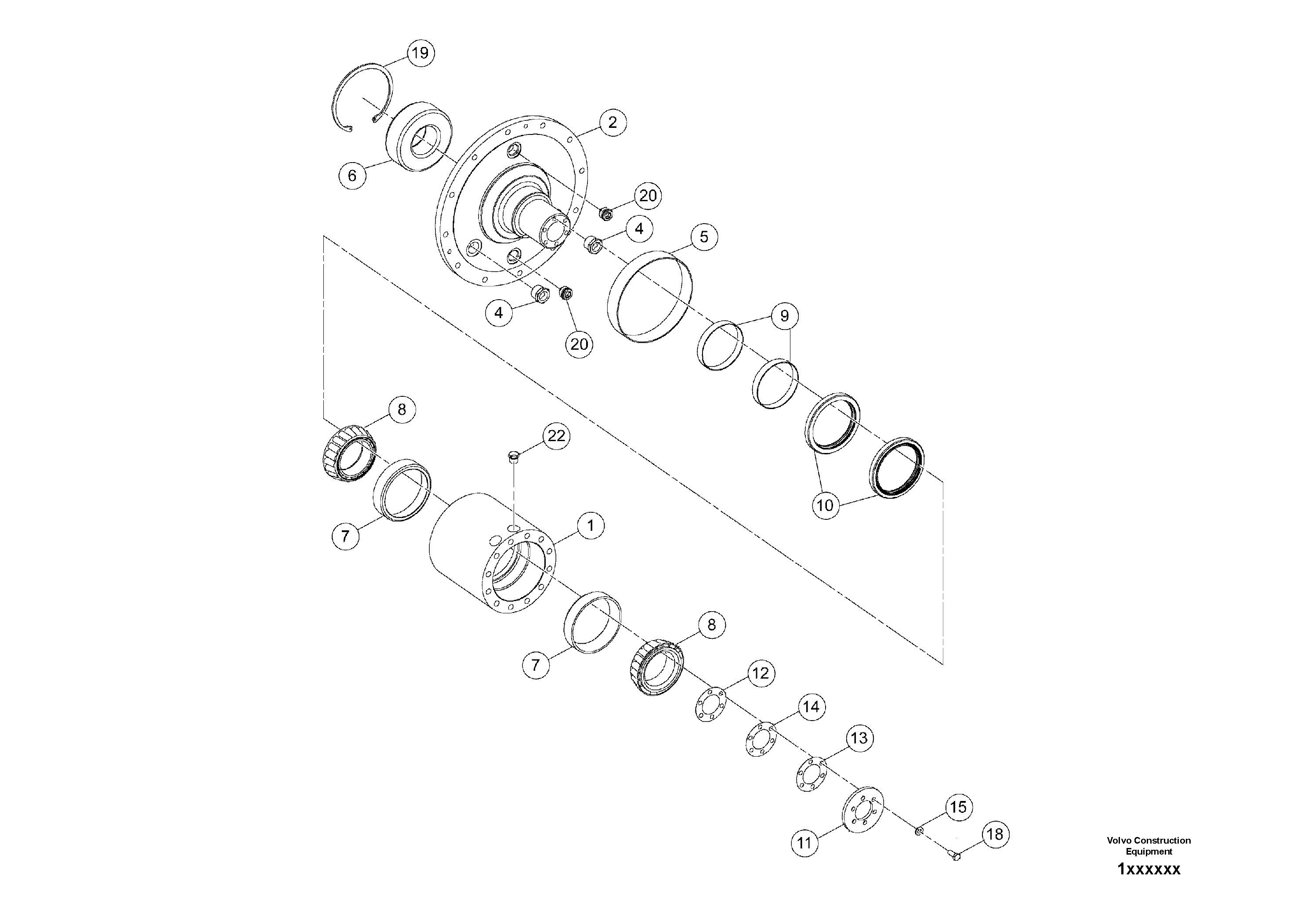 Protecting plate RM95201356 VOLVO