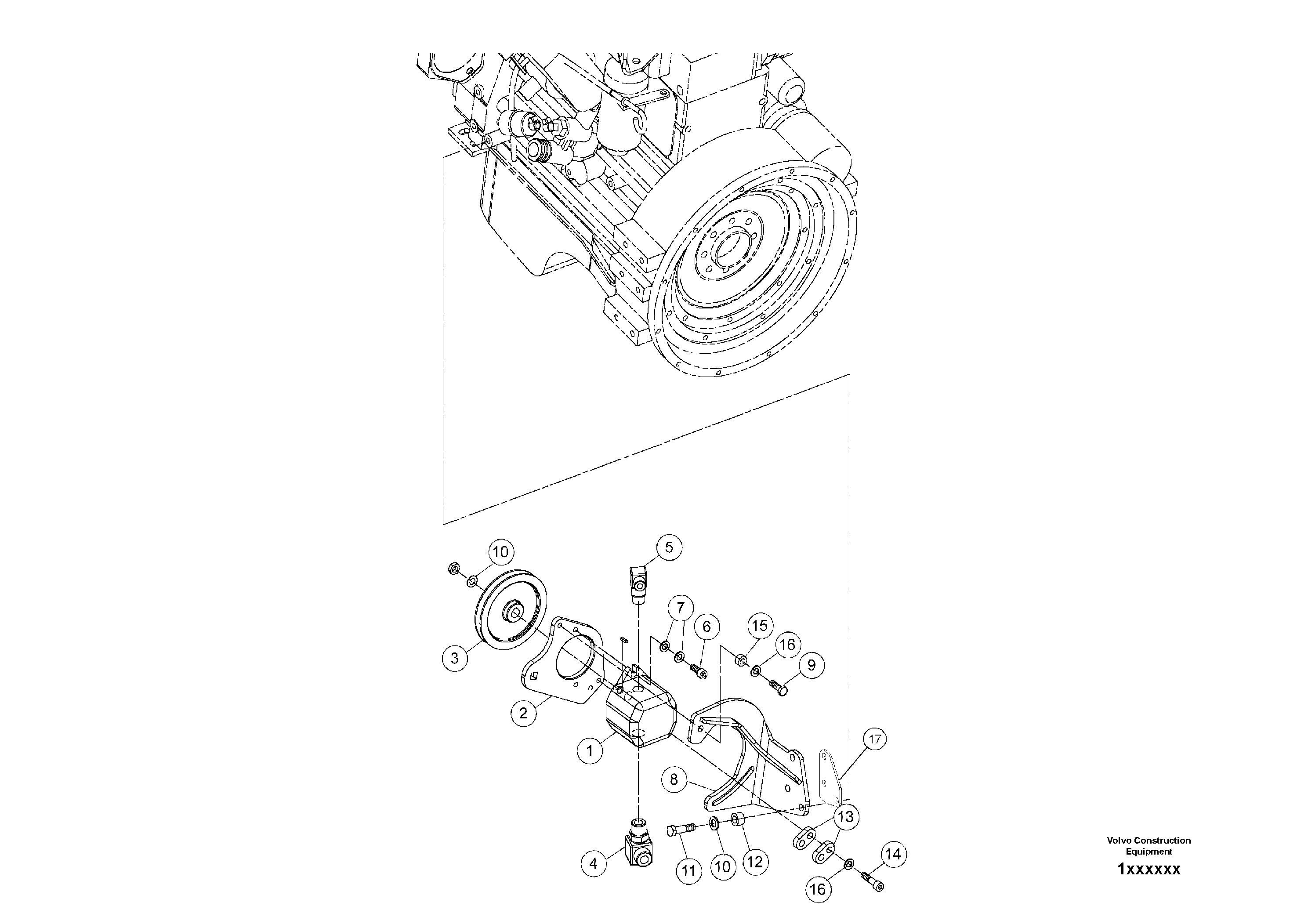 Seat frame RM59213009 VOLVO