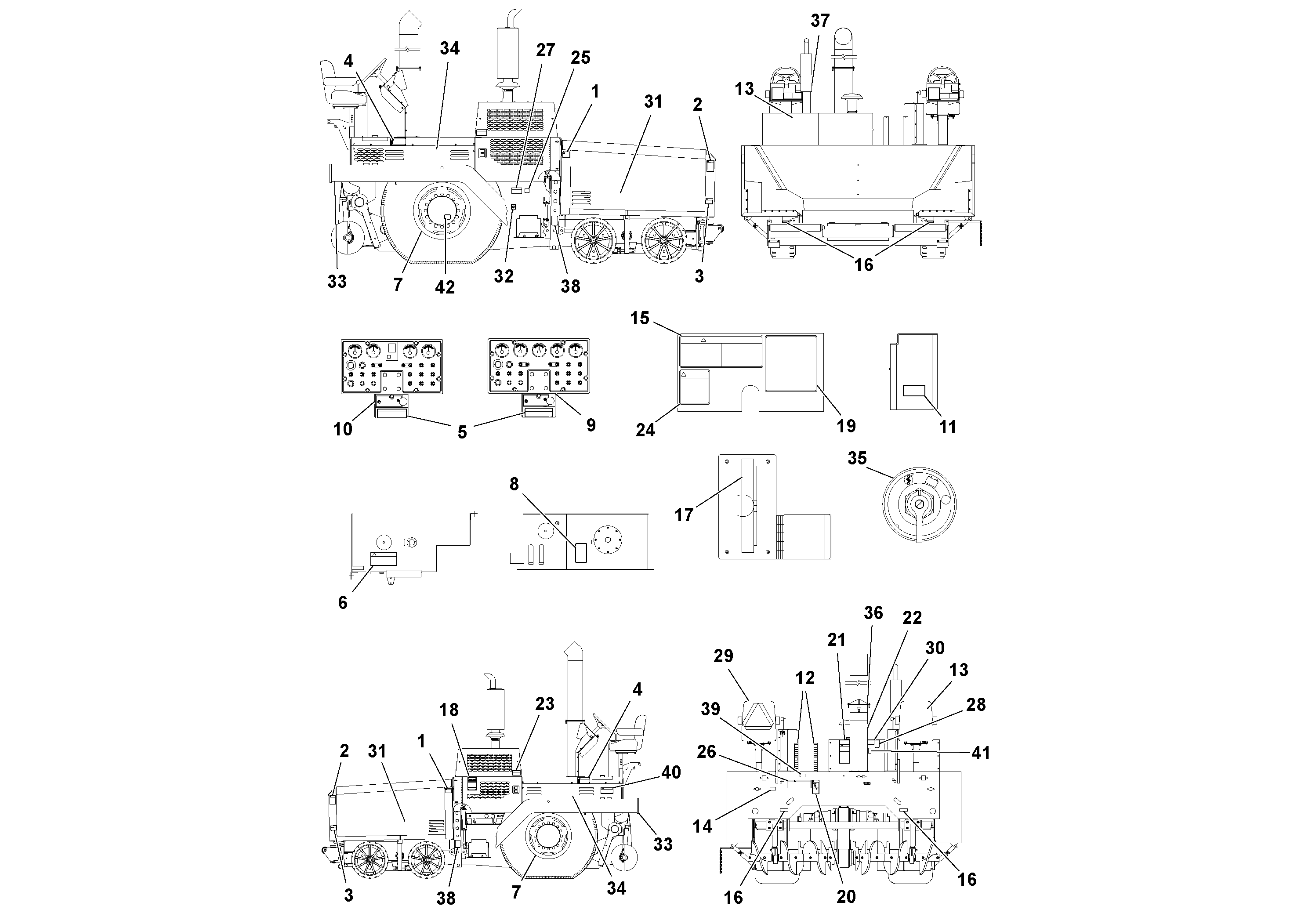 Fan Motor RM20955902 VOLVO