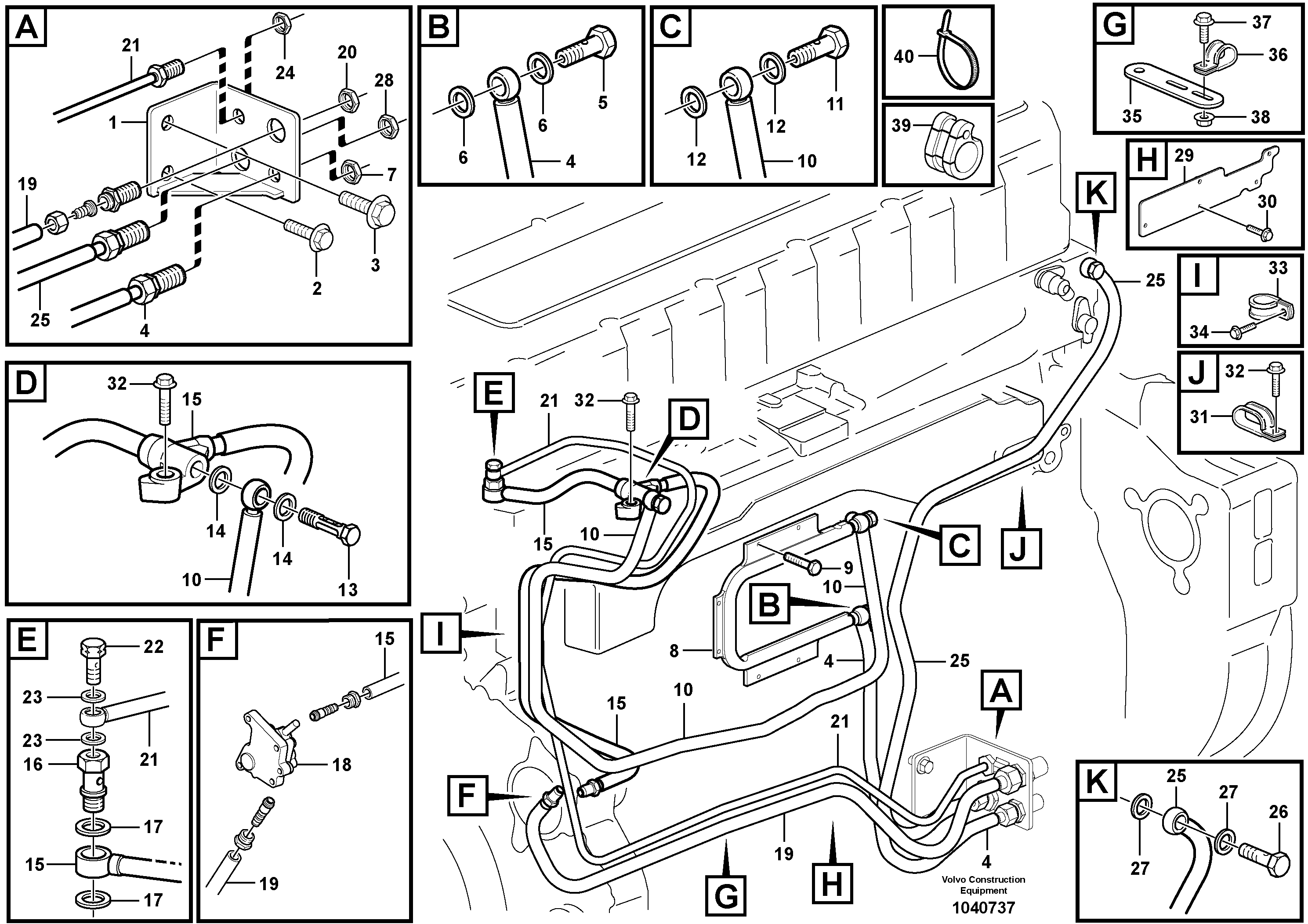Clutch Ring VOE21068945 VOLVO
