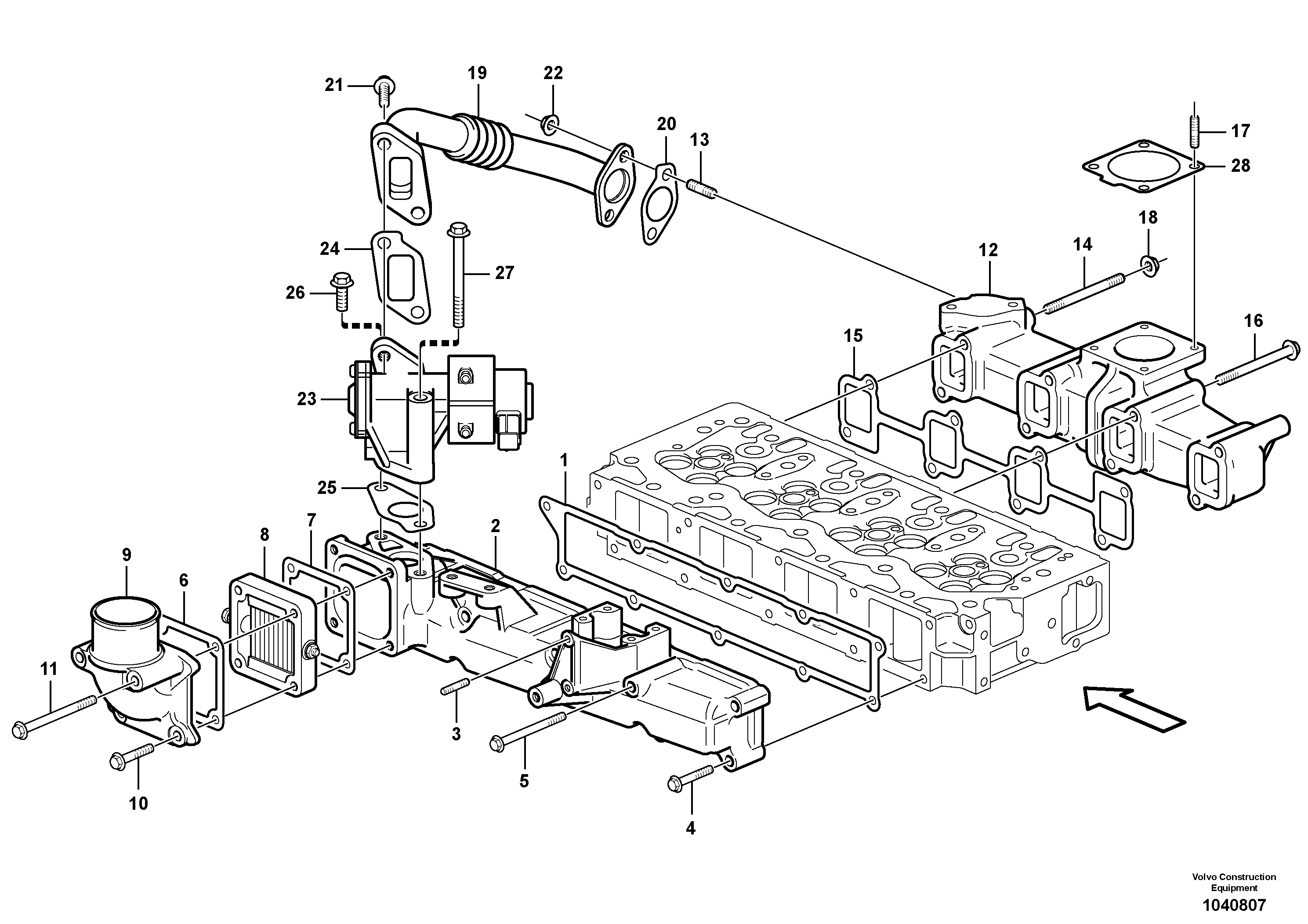 Hydr Diagram VOE15103790 VOLVO