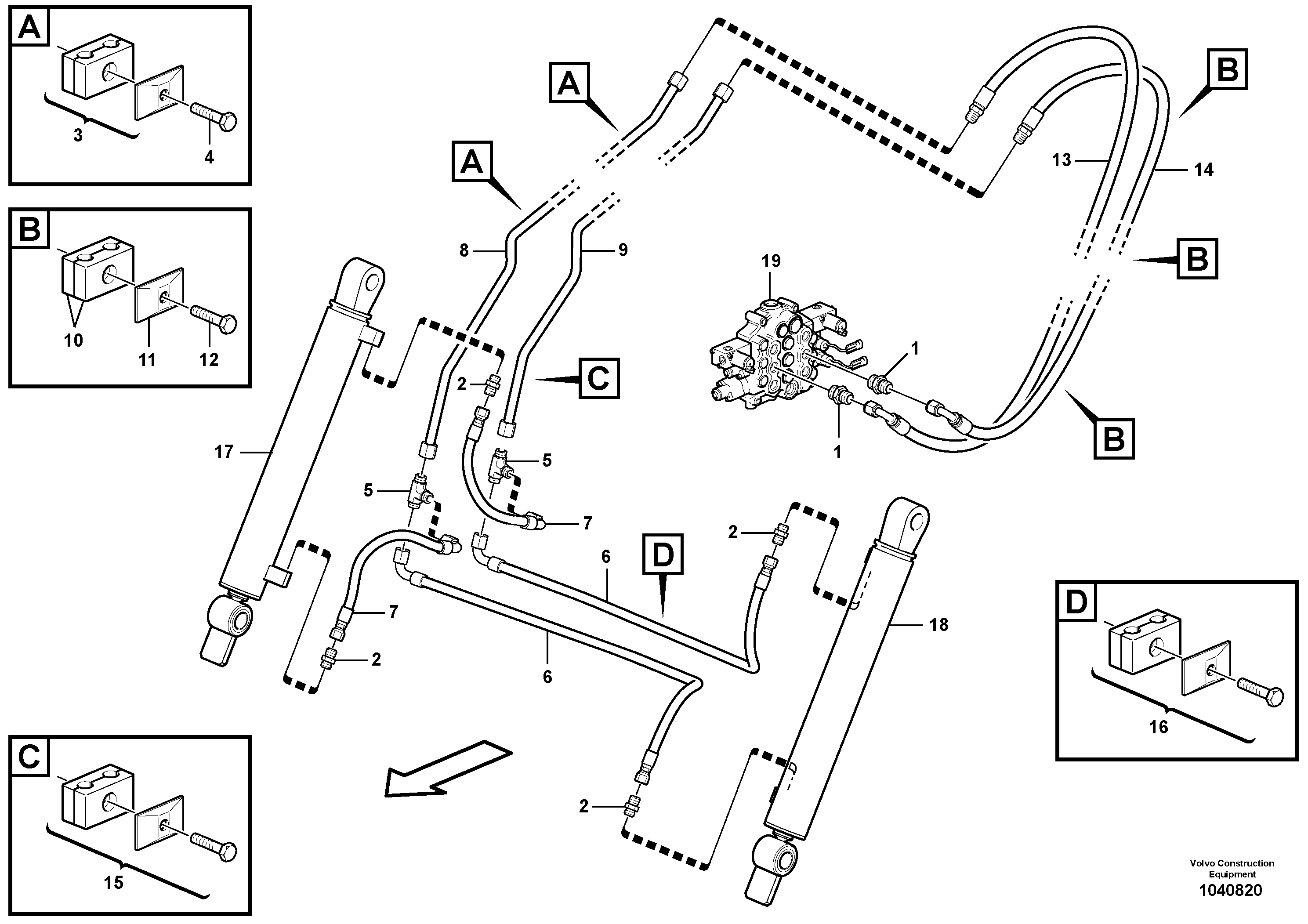 Oil Tap VOE15400892 VOLVO