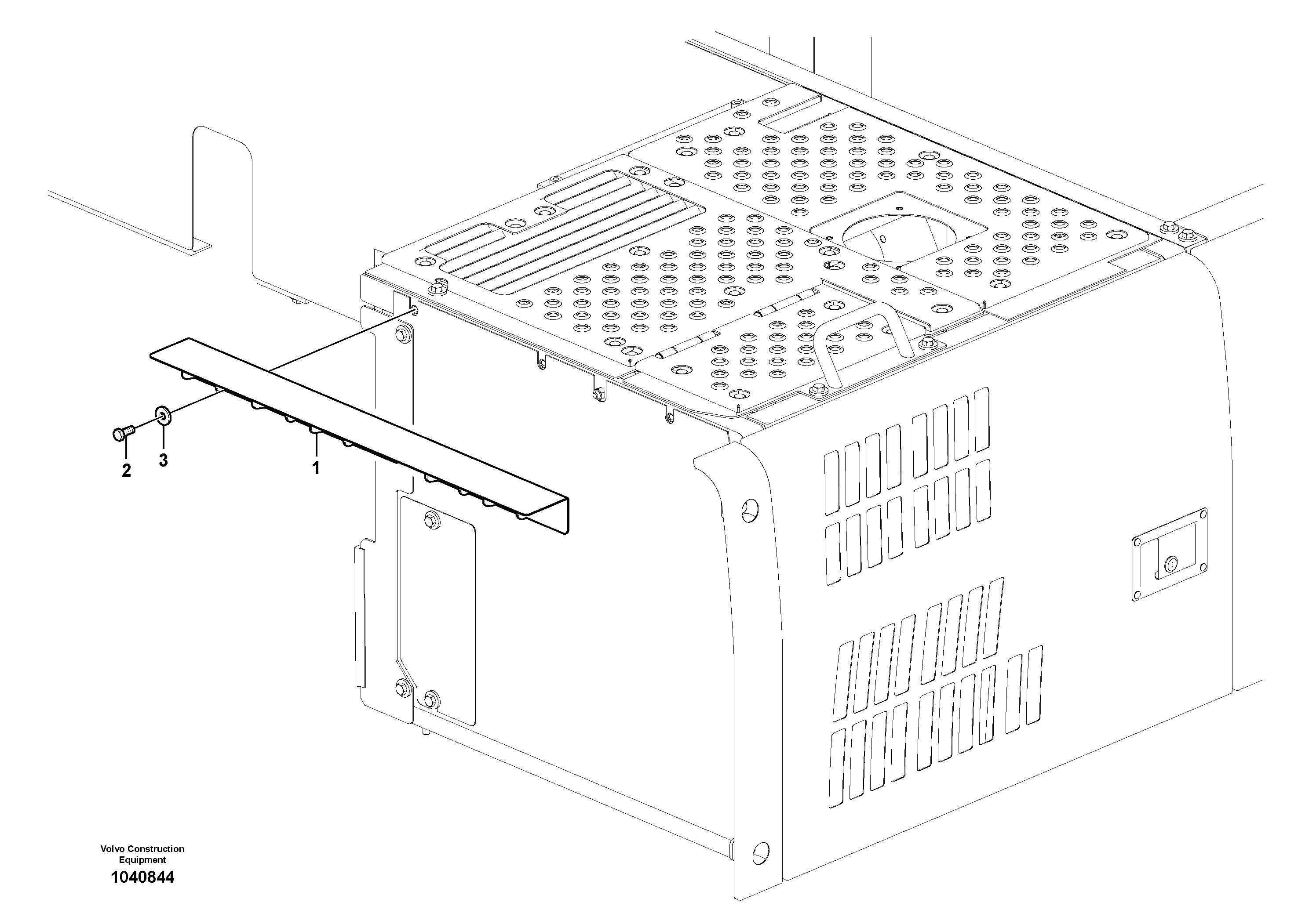 Rec.housing VOE14586683 VOLVO