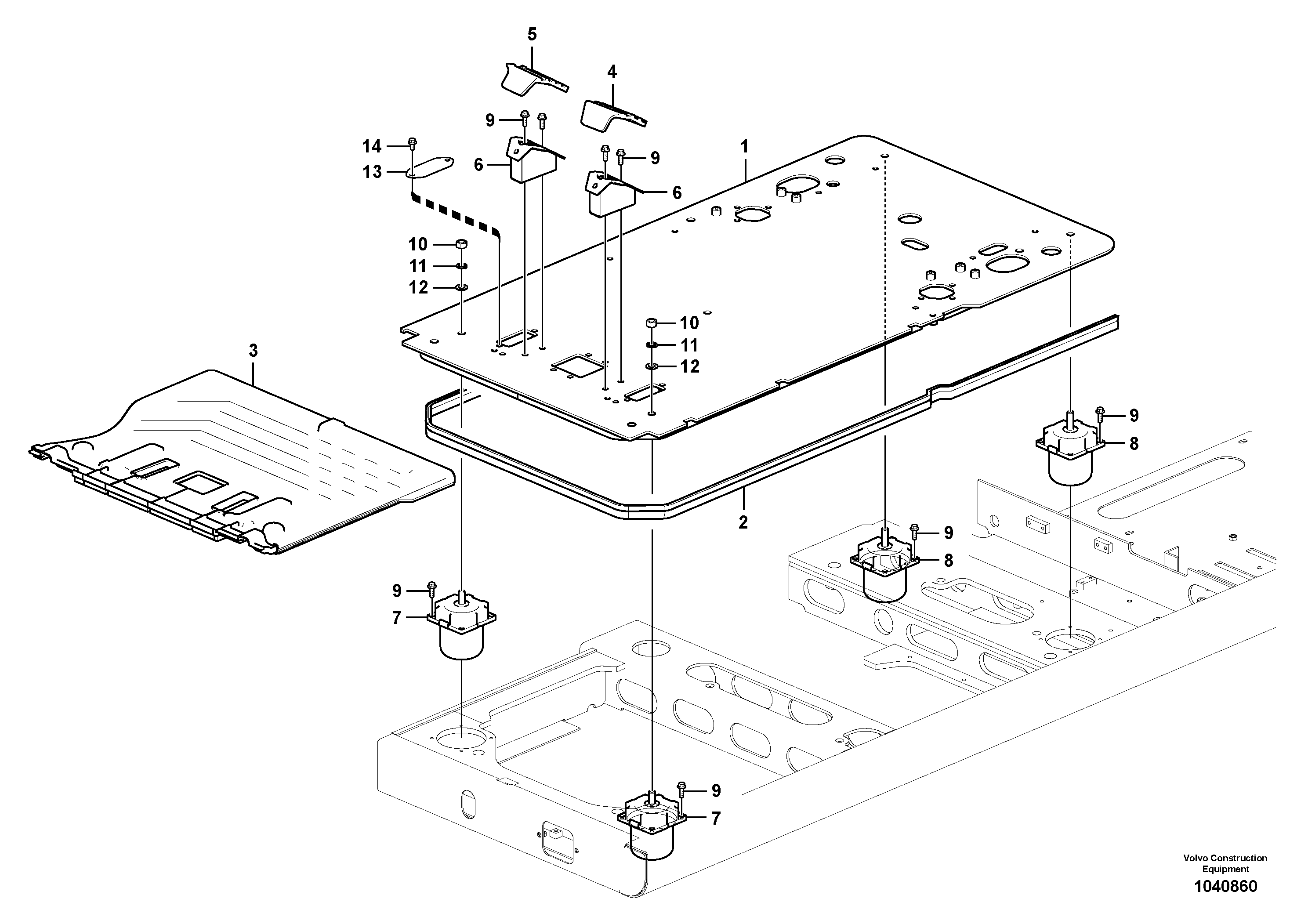 Rec.housing VOE14648633 VOLVO