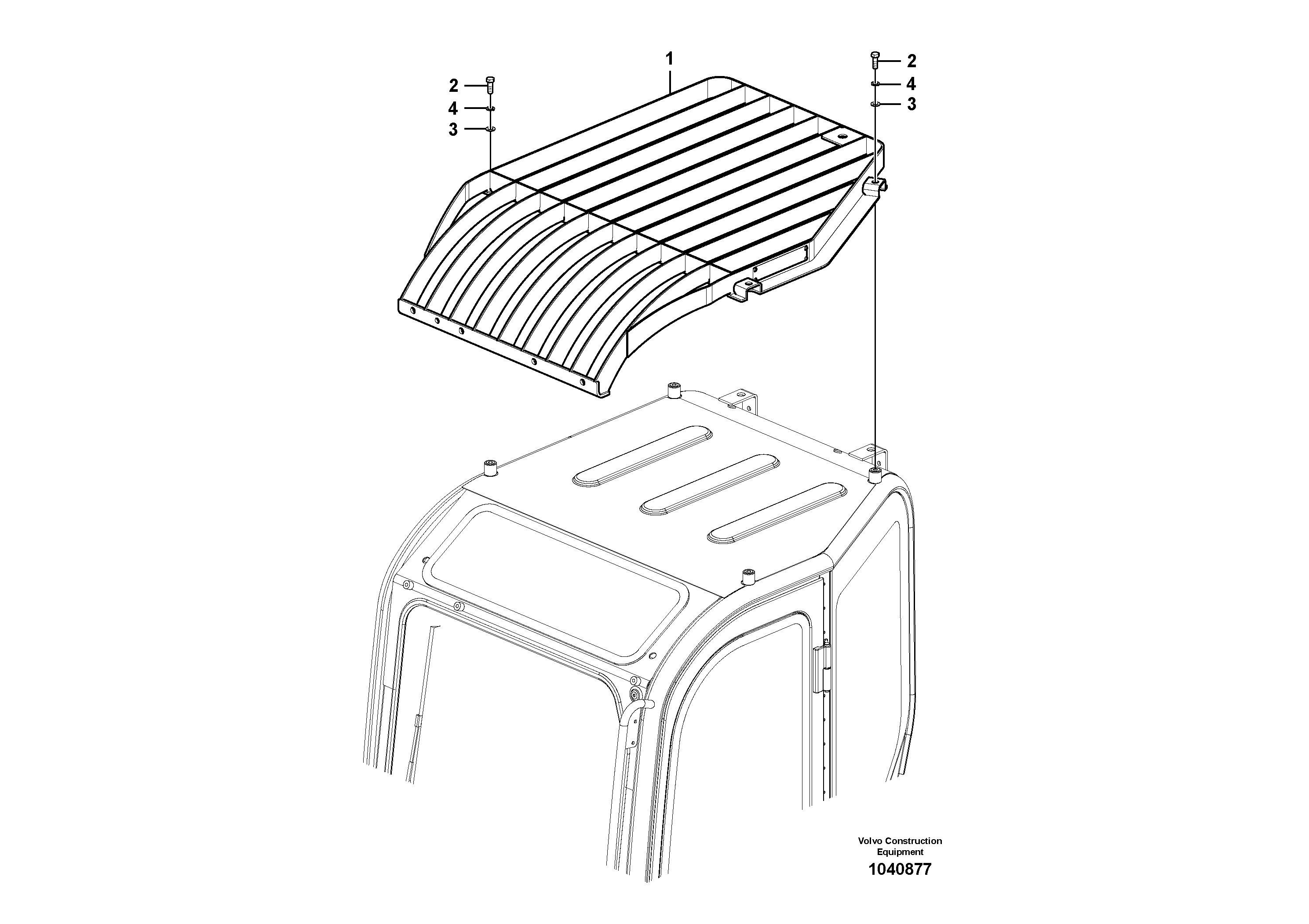 Park Brk Cover VOE14687134 VOLVO