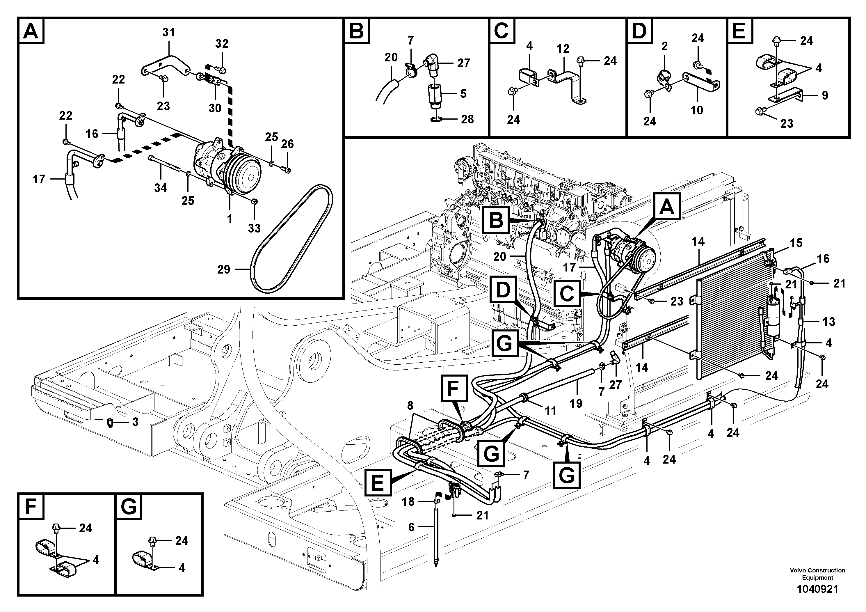 Sealing Wire VOE14557933 VOLVO