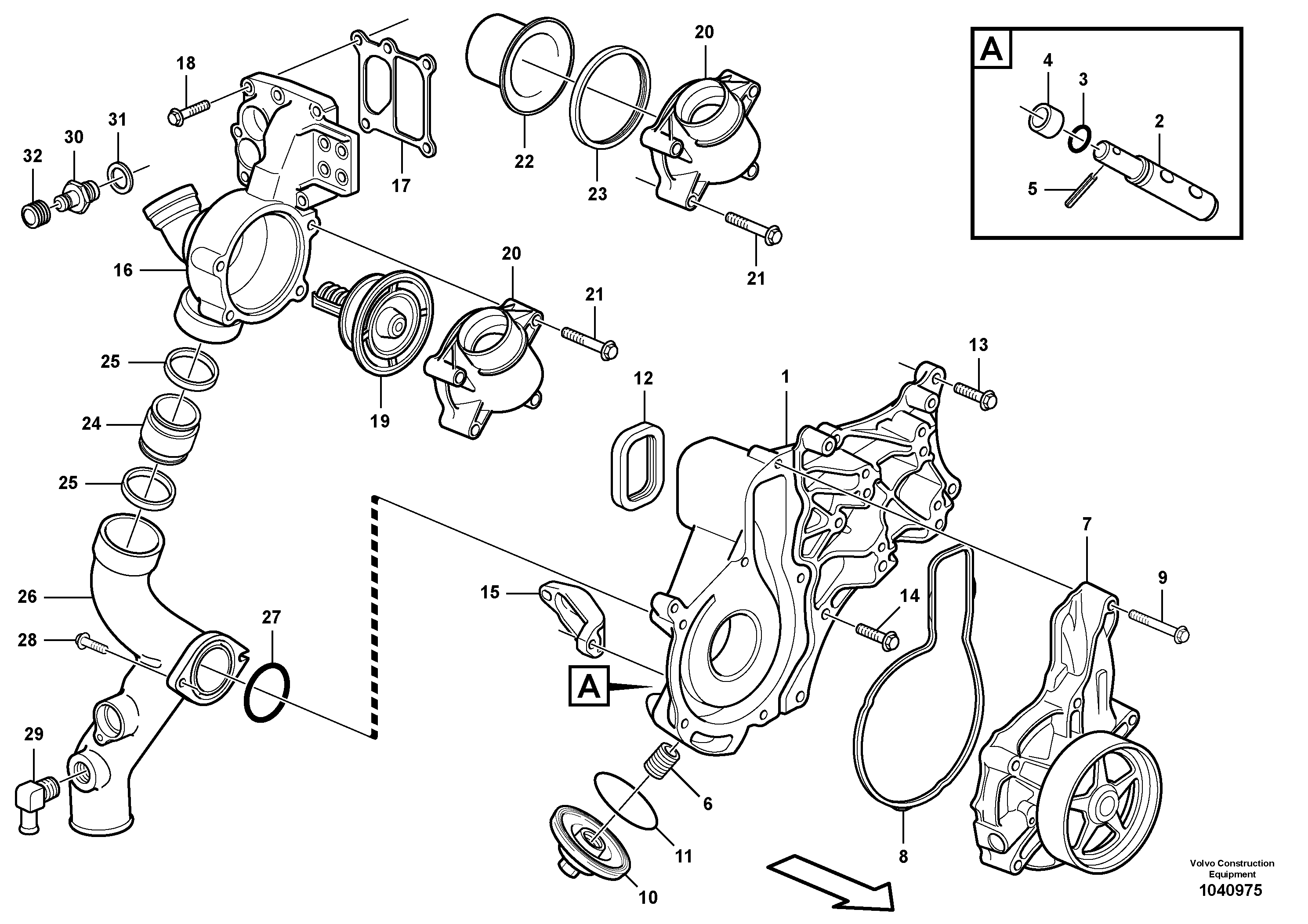 Air Pump VOE21021925 VOLVO