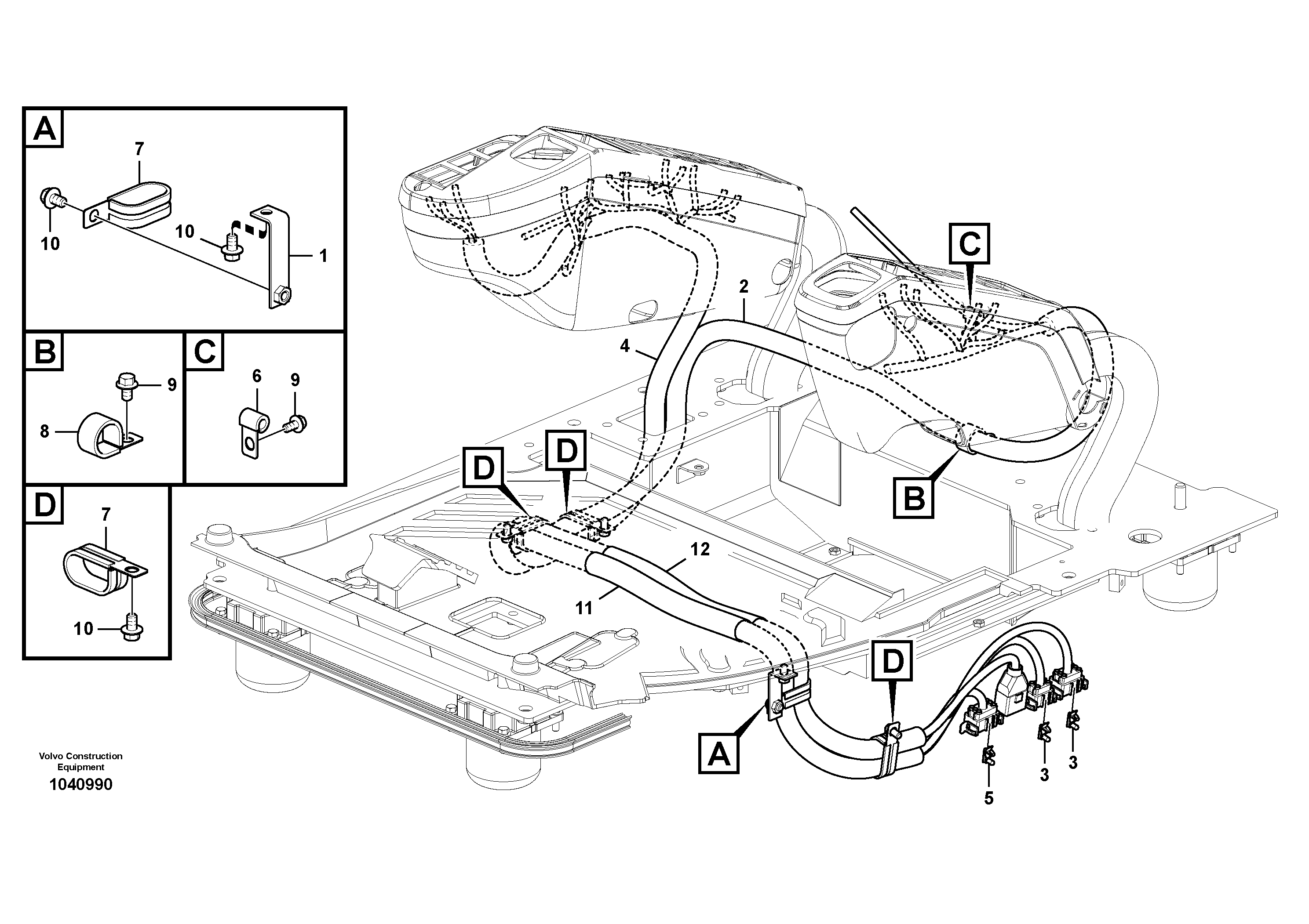 Support Leg VOE14578575 VOLVO
