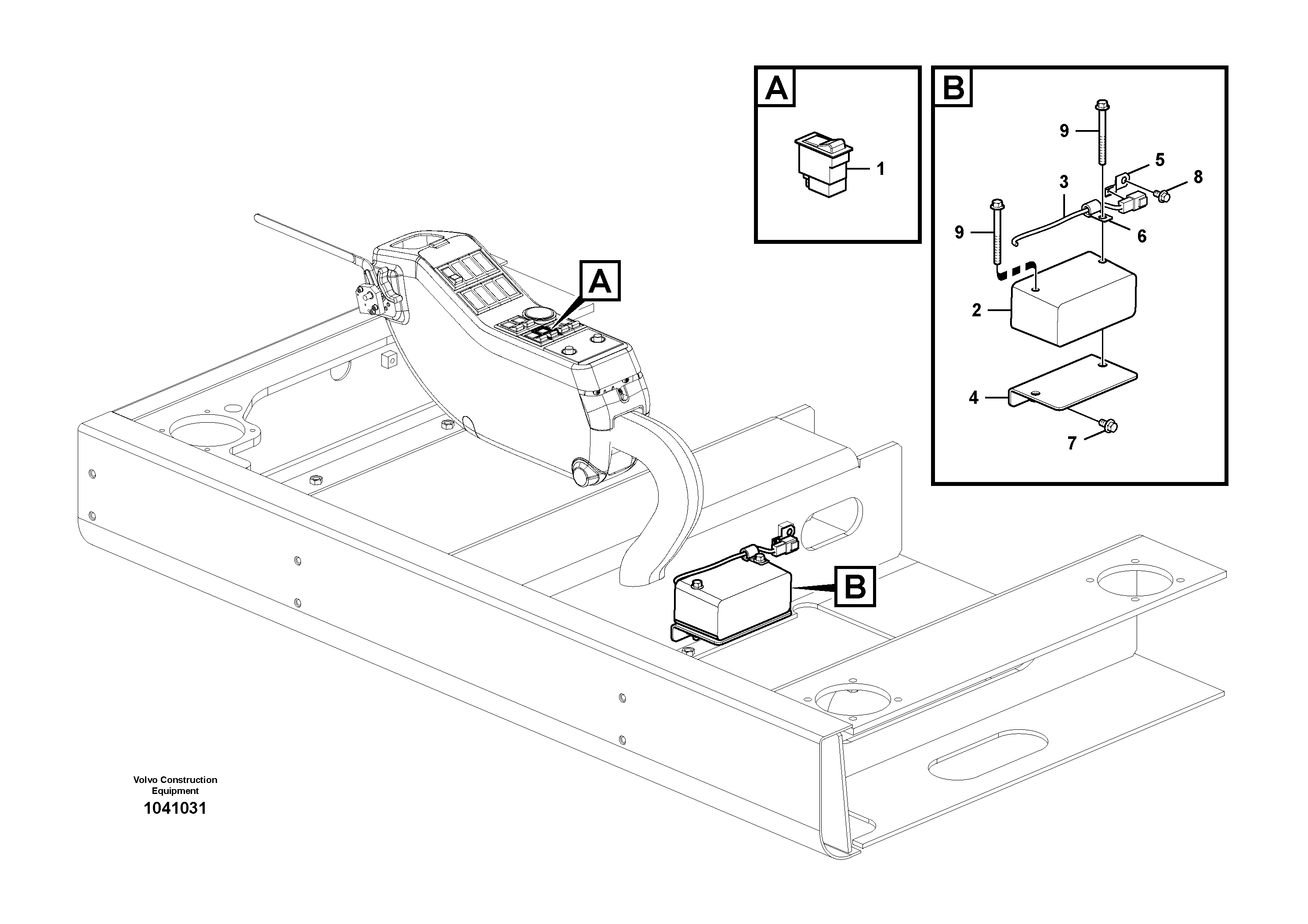 Support Leg VOE14577400 VOLVO