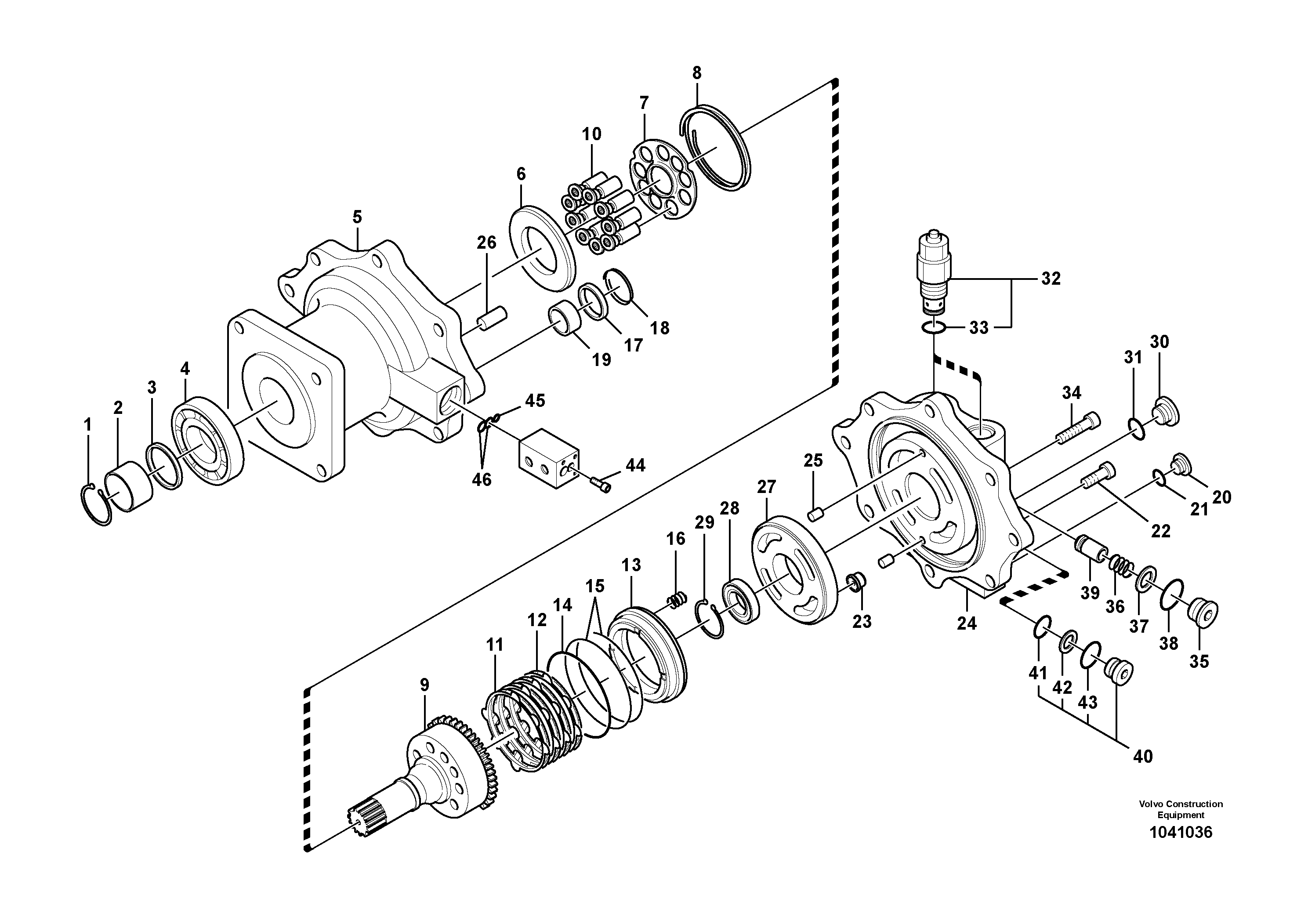 Rec.housing VOE14602310 VOLVO