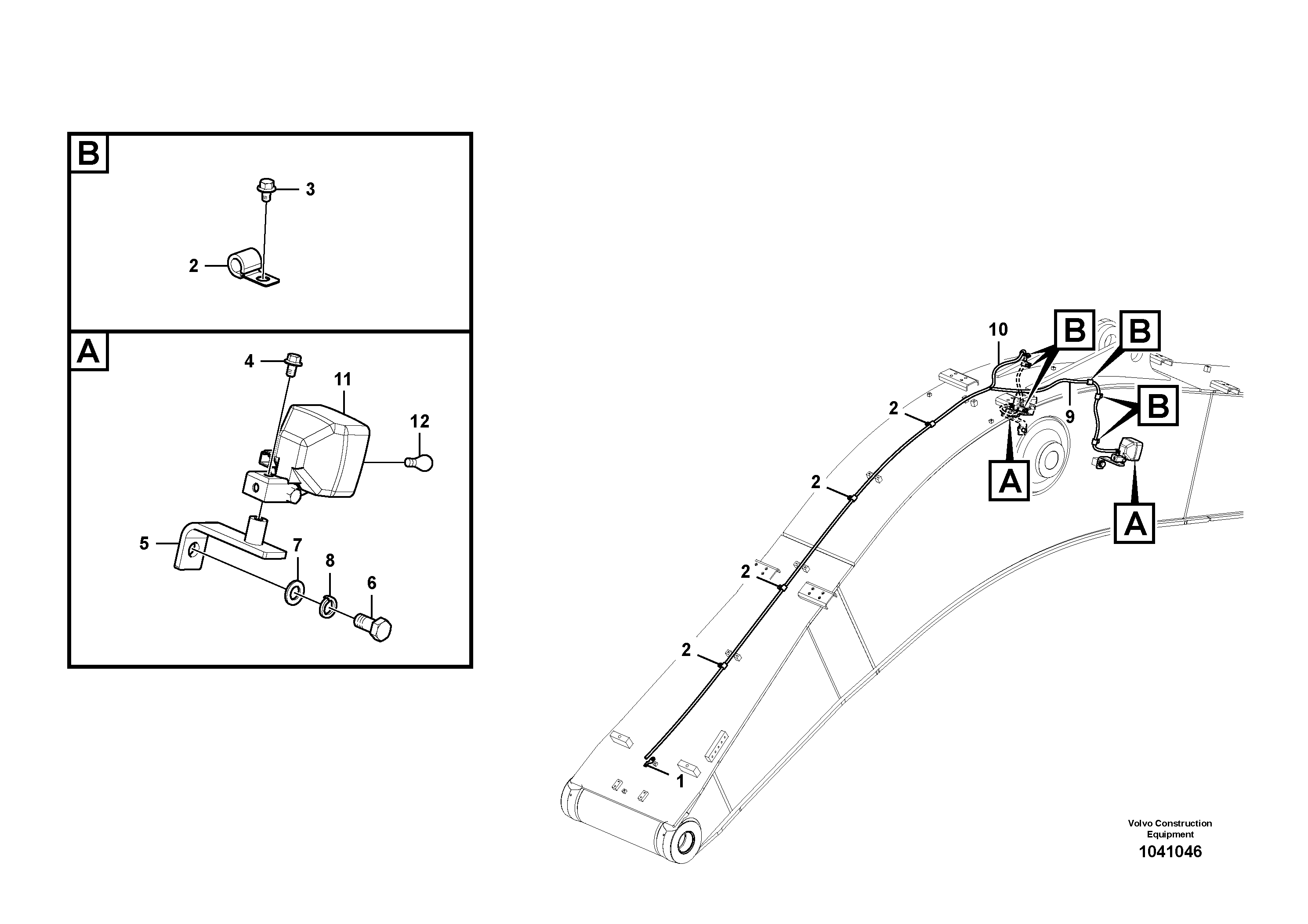 Support Leg VOE14597768 VOLVO