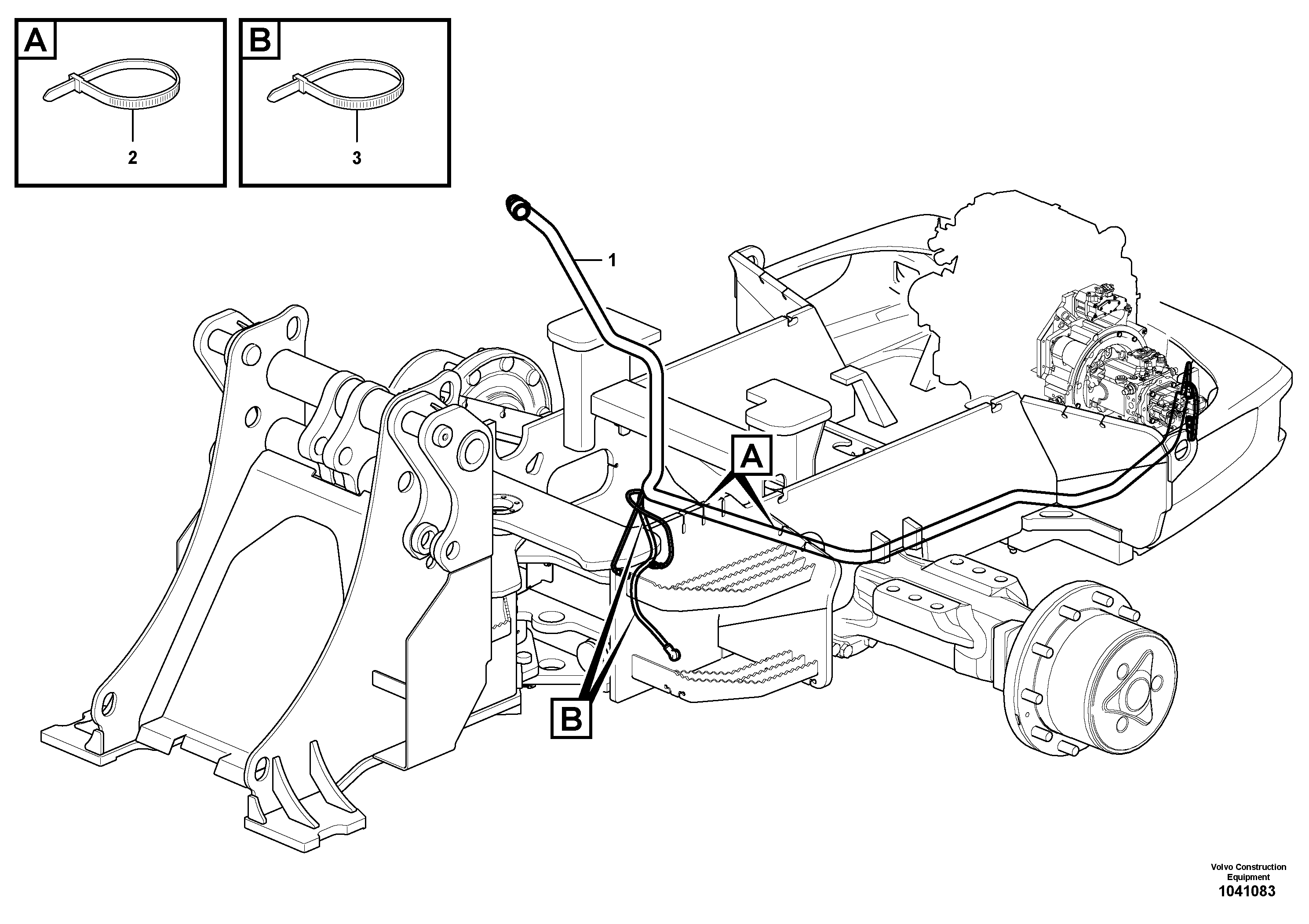 Support Leg VOE15203702 VOLVO