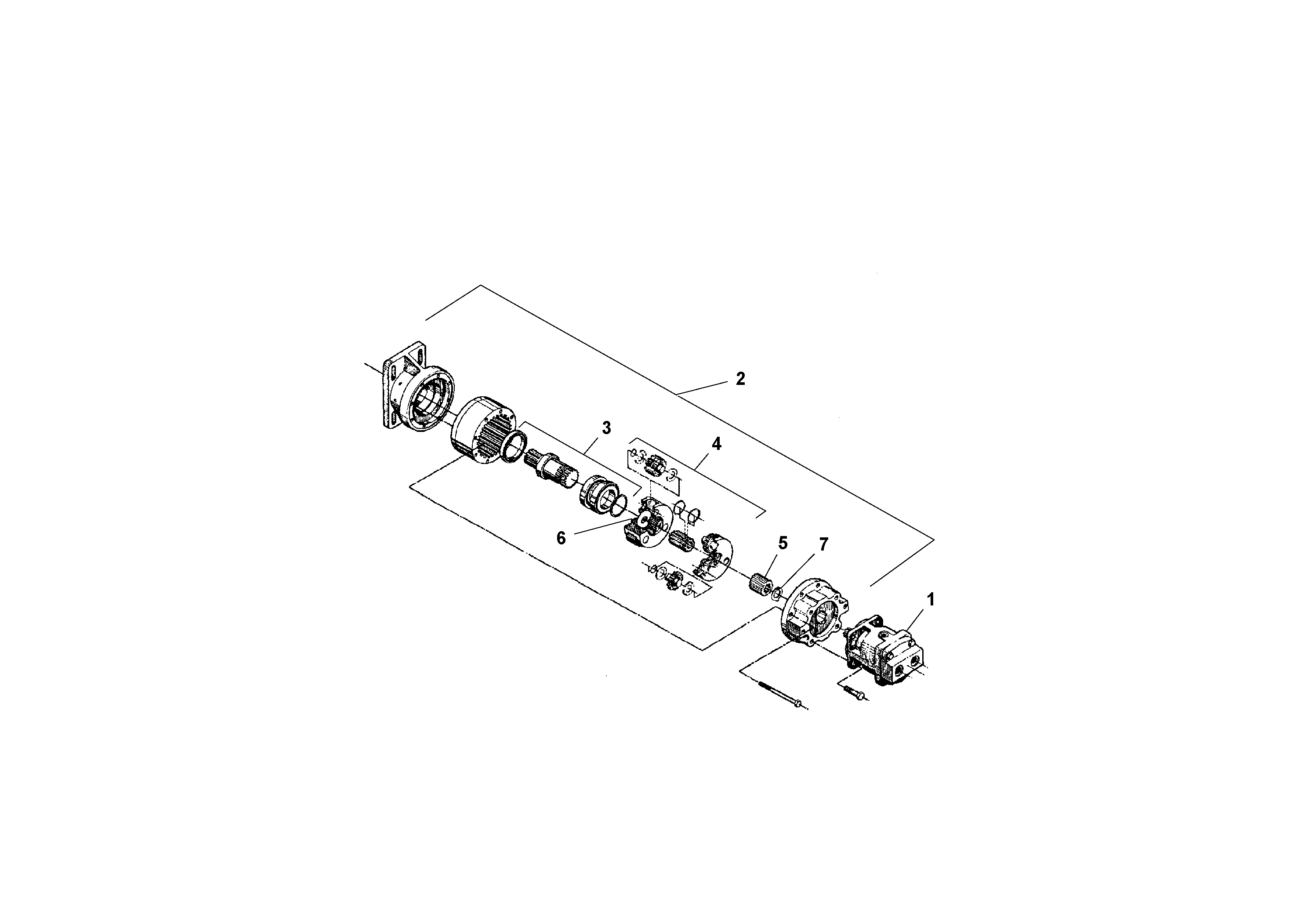 Piston pump RM20293072 VOLVO