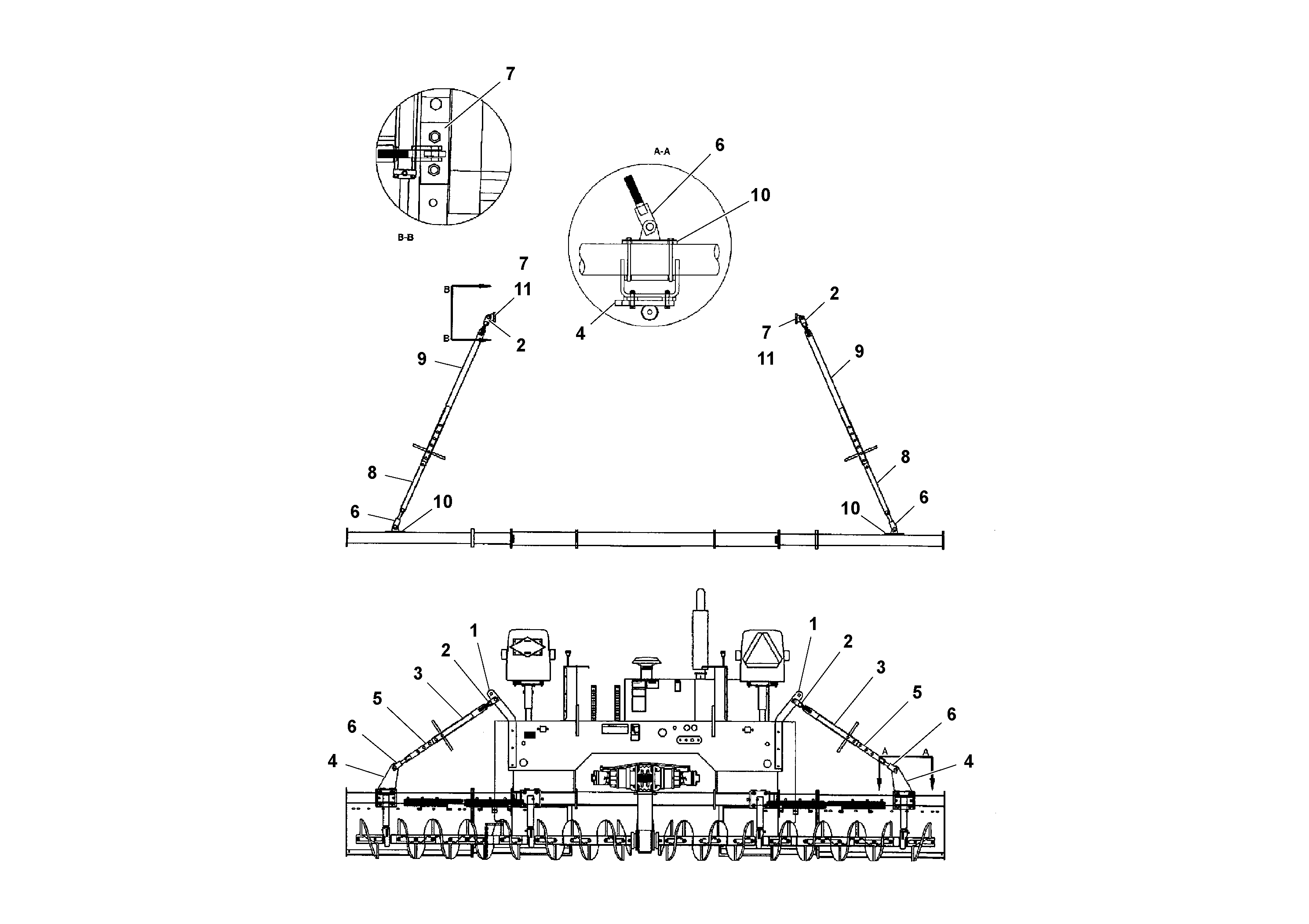 Seat frame RM20262242 VOLVO