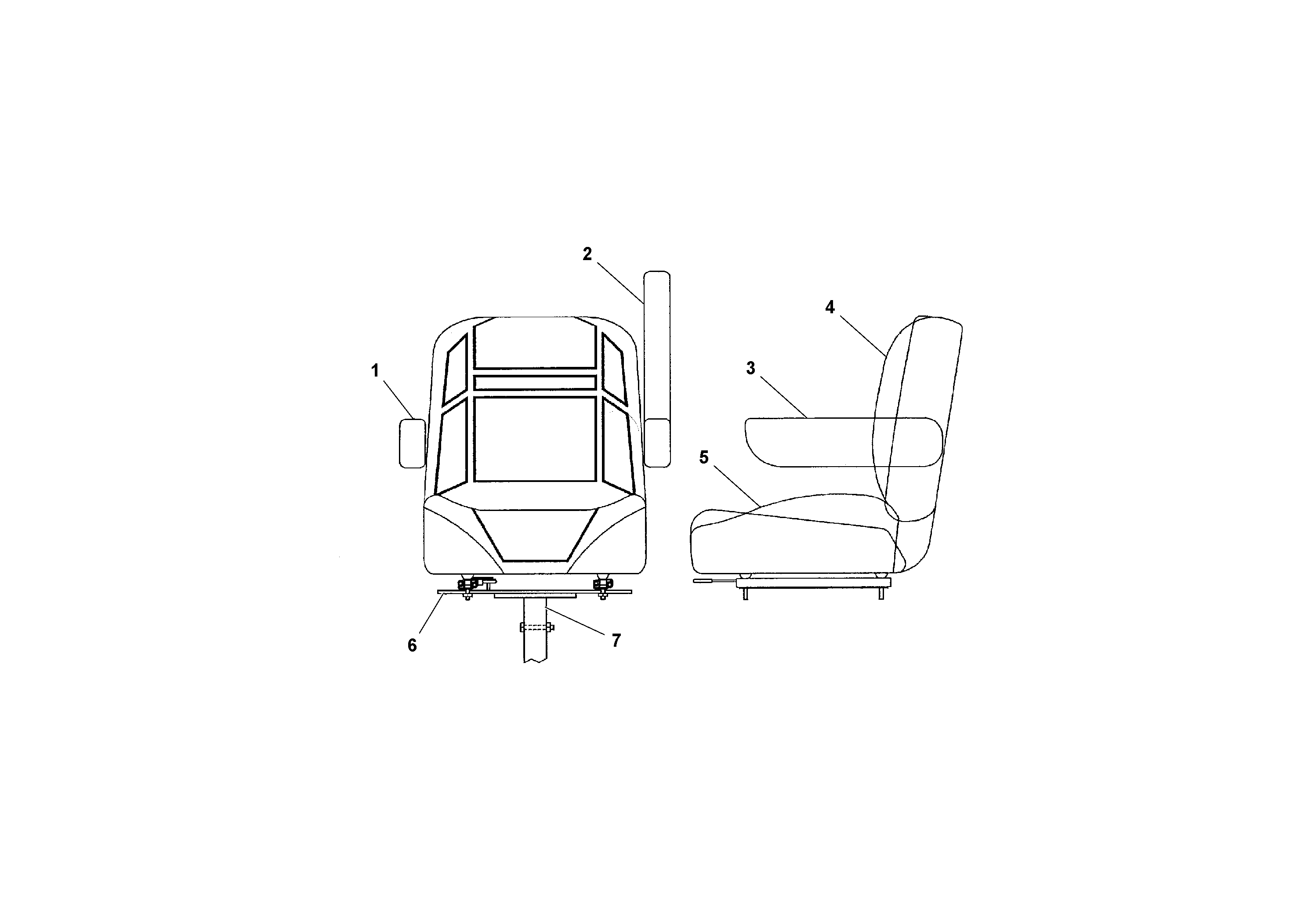 Mounting rail RM20919395 VOLVO