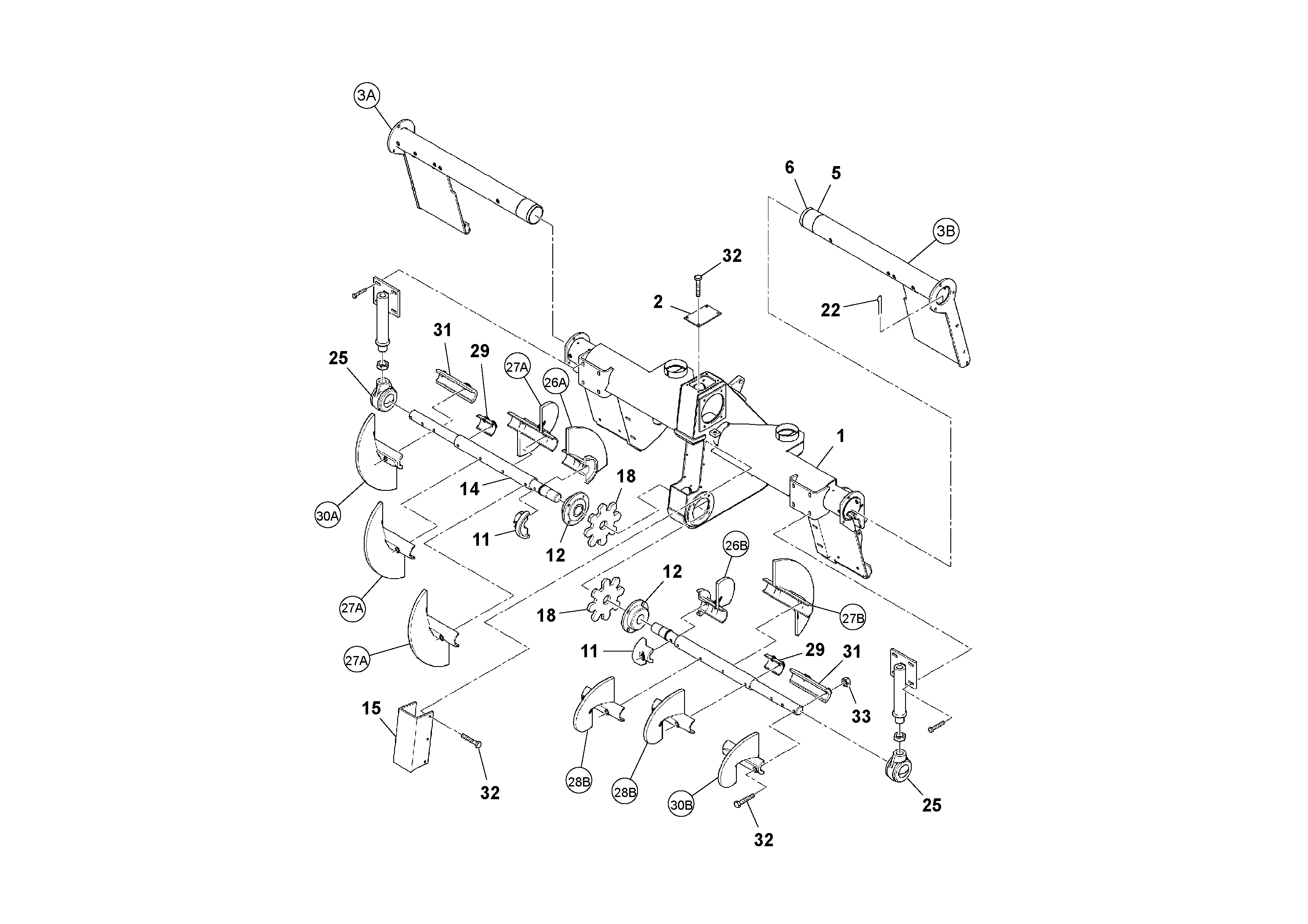 Mounting rail RM20919072 VOLVO