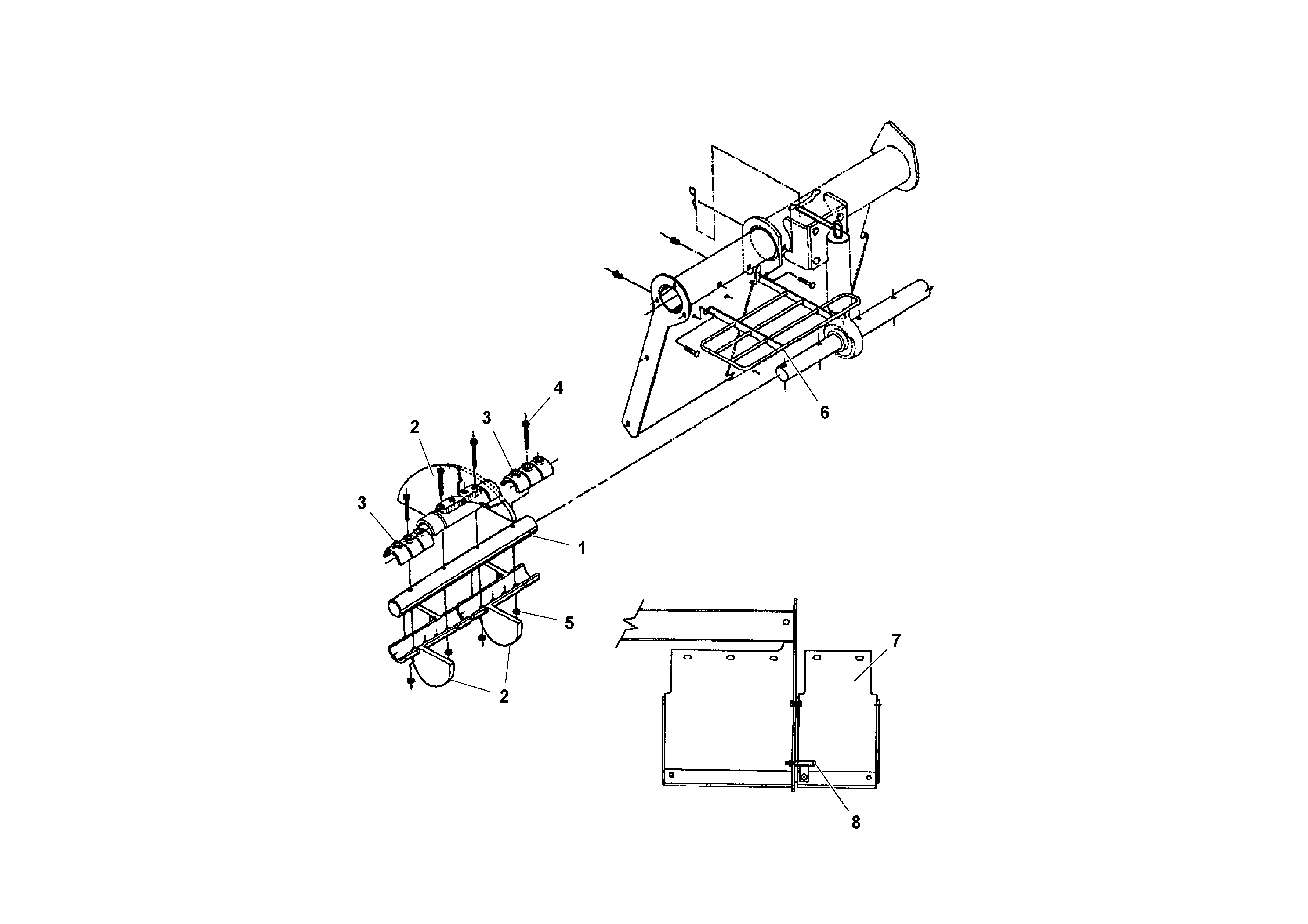 Mounting rail RM20919411 VOLVO