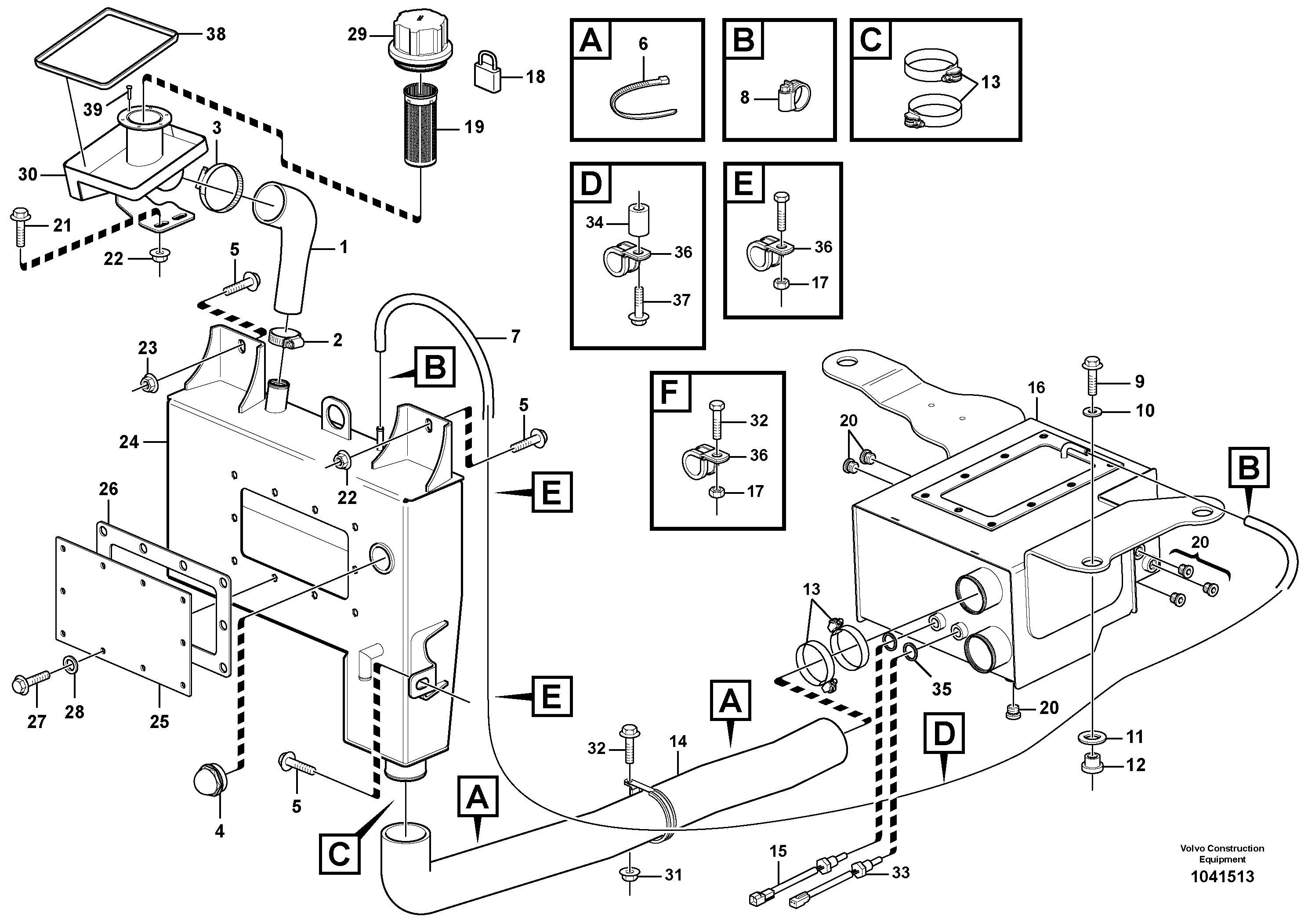 Frame, Lh VOE16200855 VOLVO