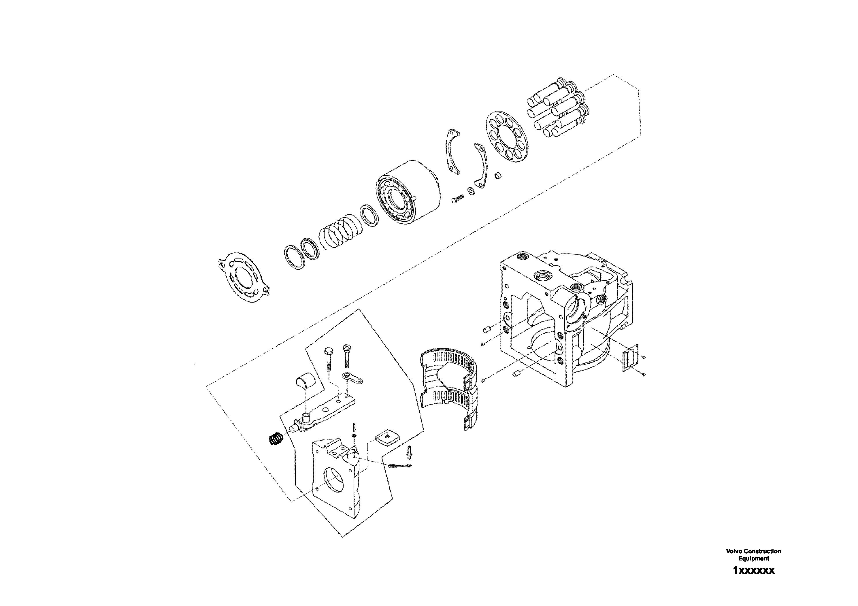 Hydraulic Pump, VOE9043844513 VOLVO