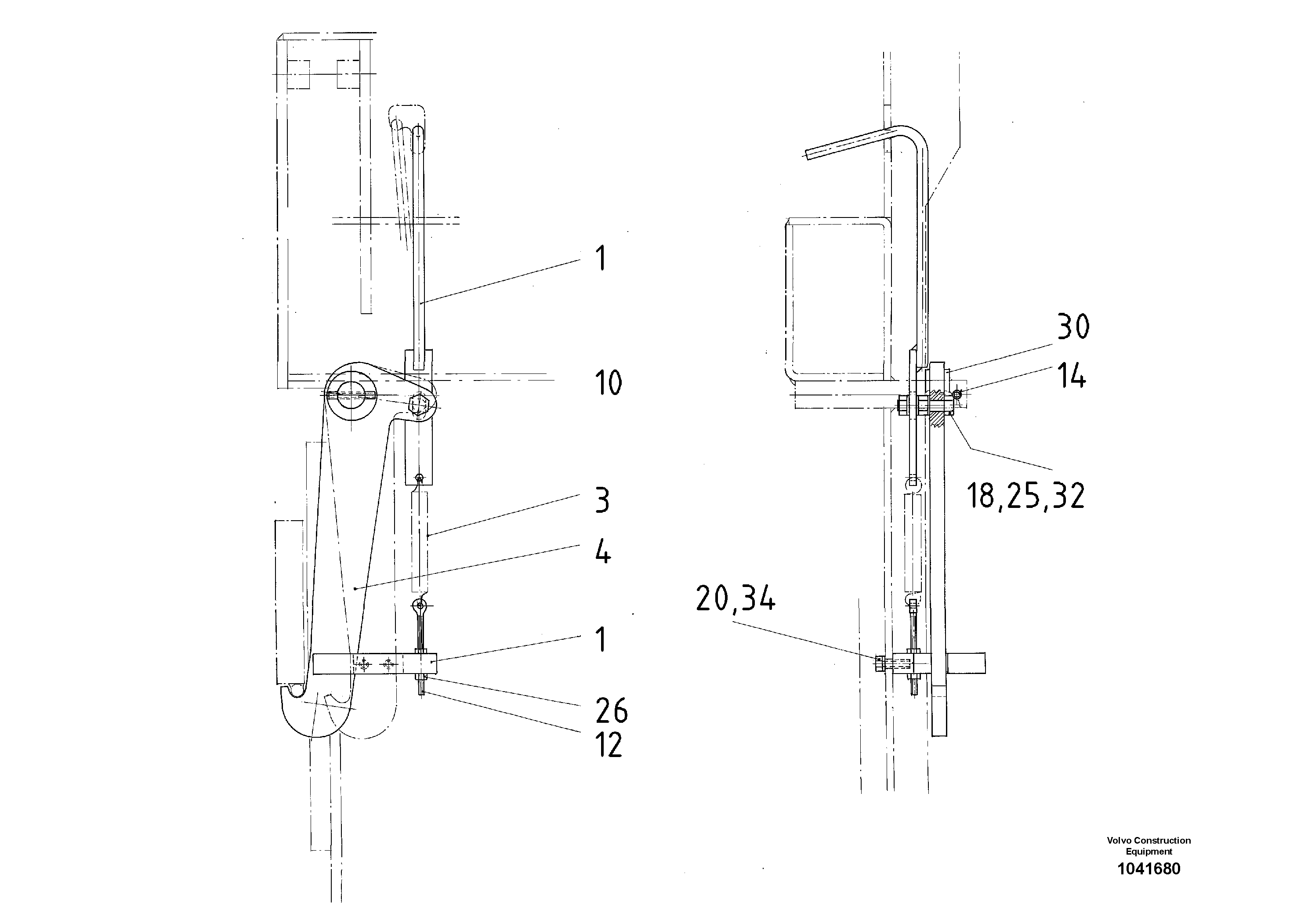 Mounting rail RM96722269 VOLVO