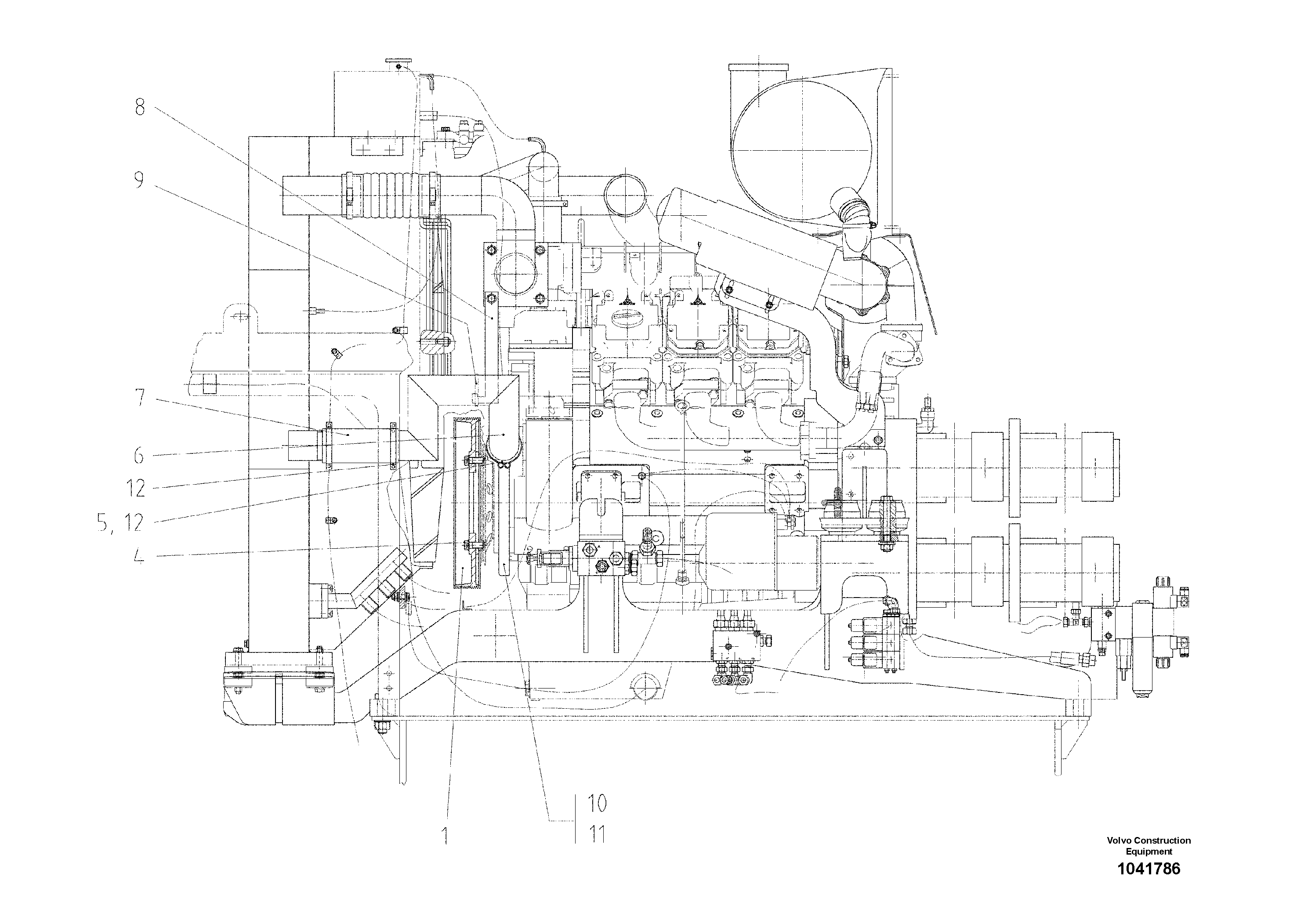 Flange RM54568357 VOLVO