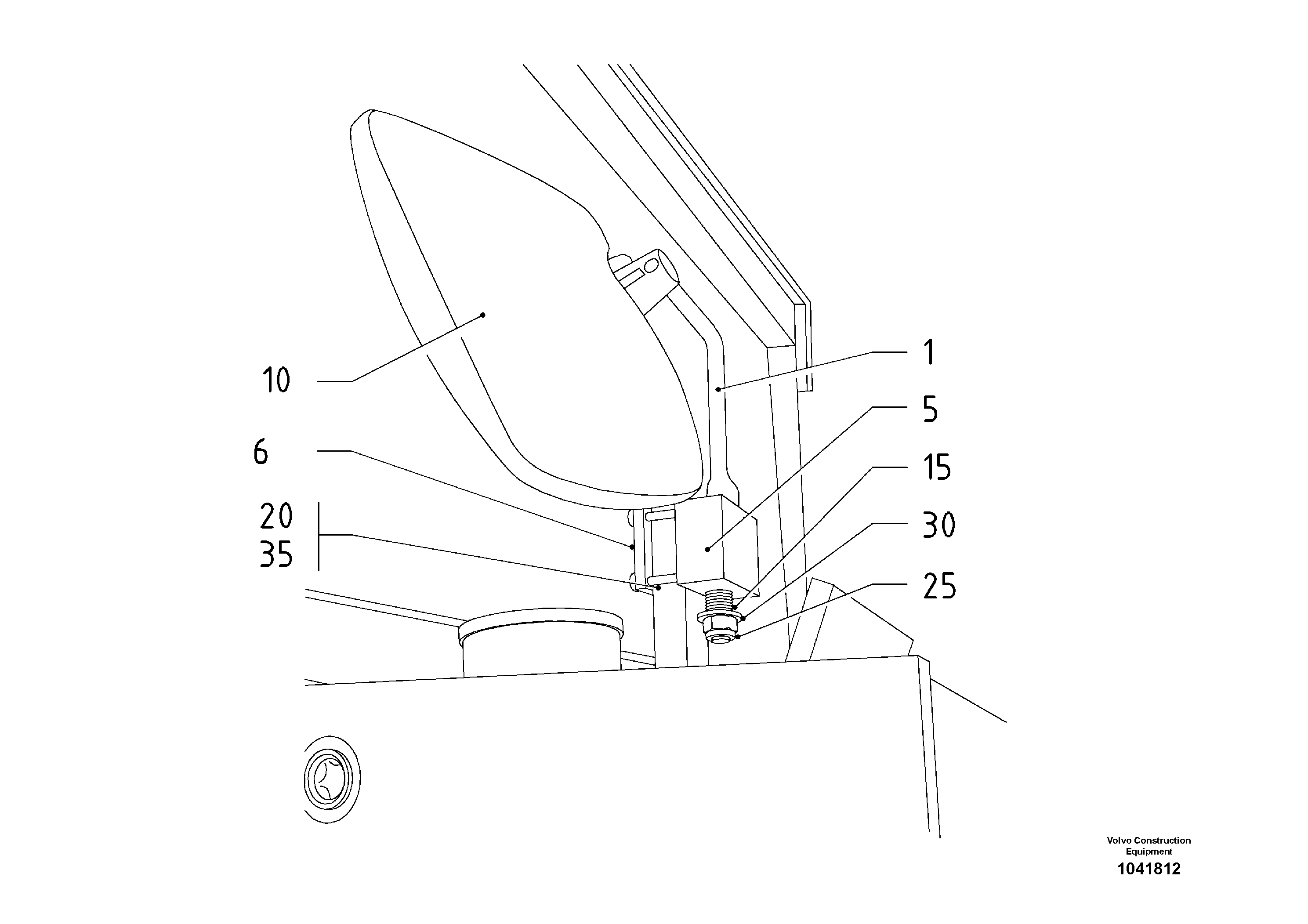 Counterweight RM14803738 VOLVO