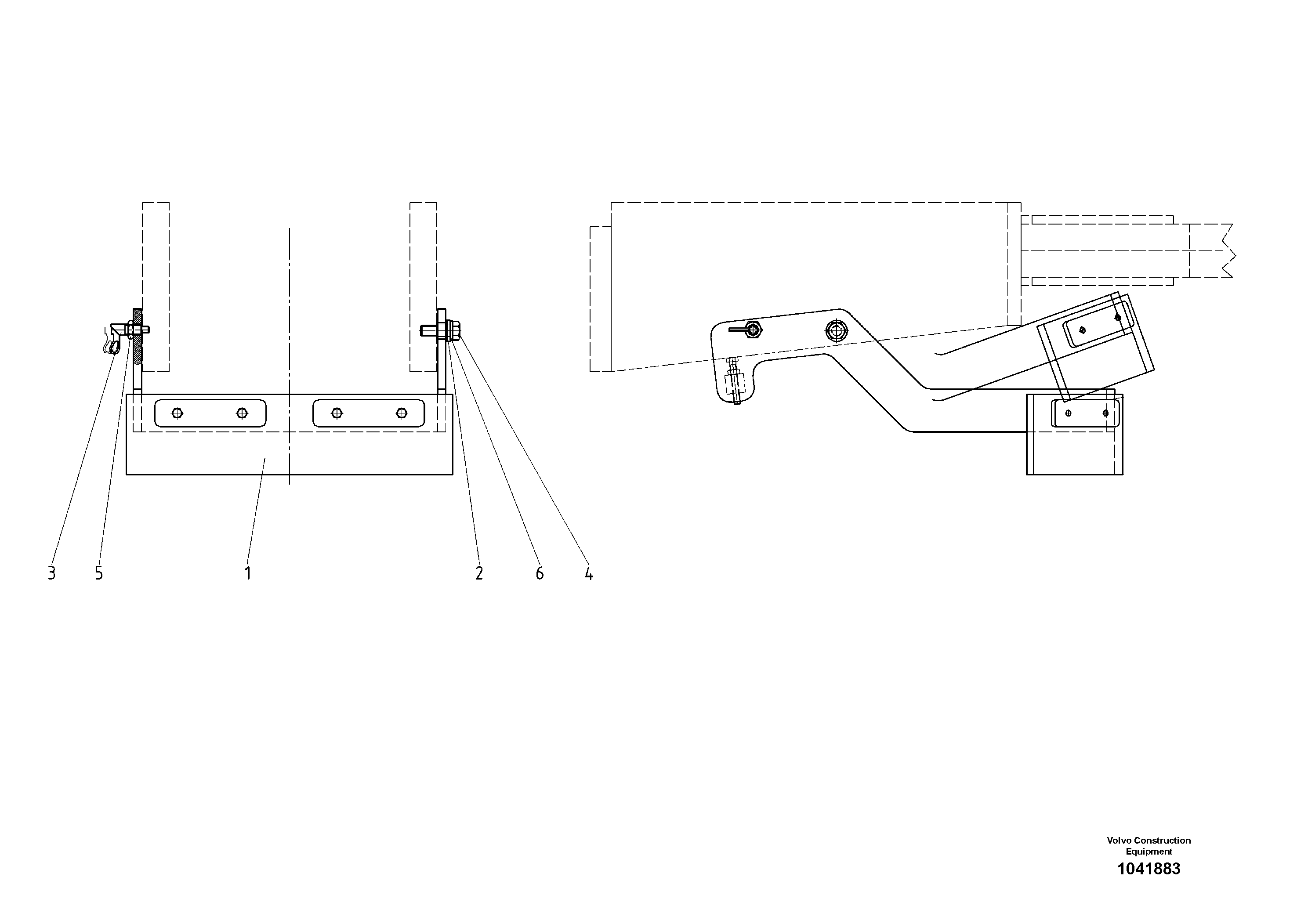 Seat frame RM56271273 VOLVO
