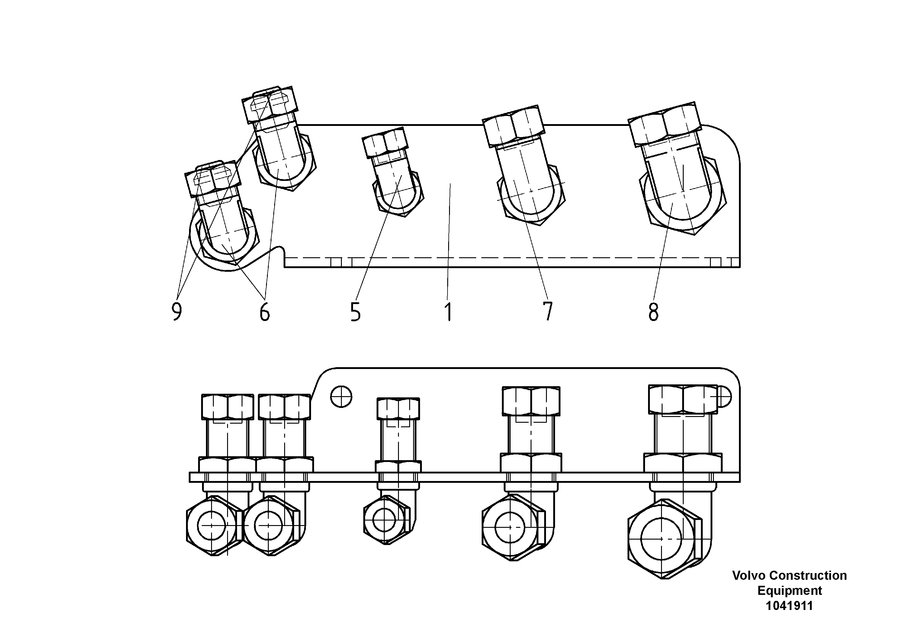 Hydraulic Valve RM14090096 VOLVO