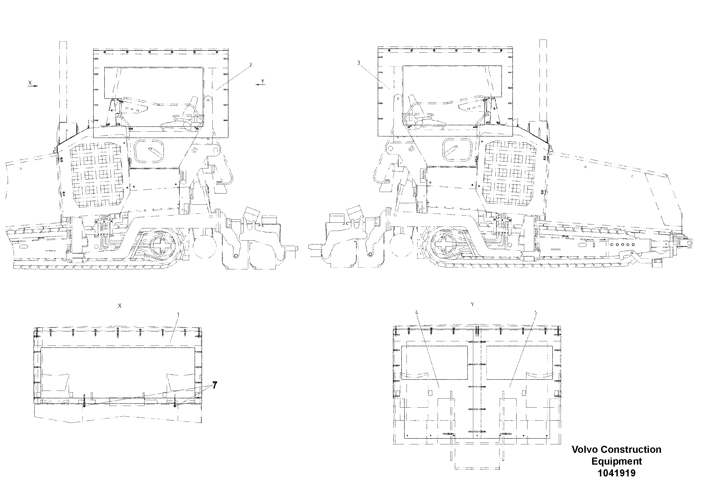 Rec.housing RM54394101 VOLVO