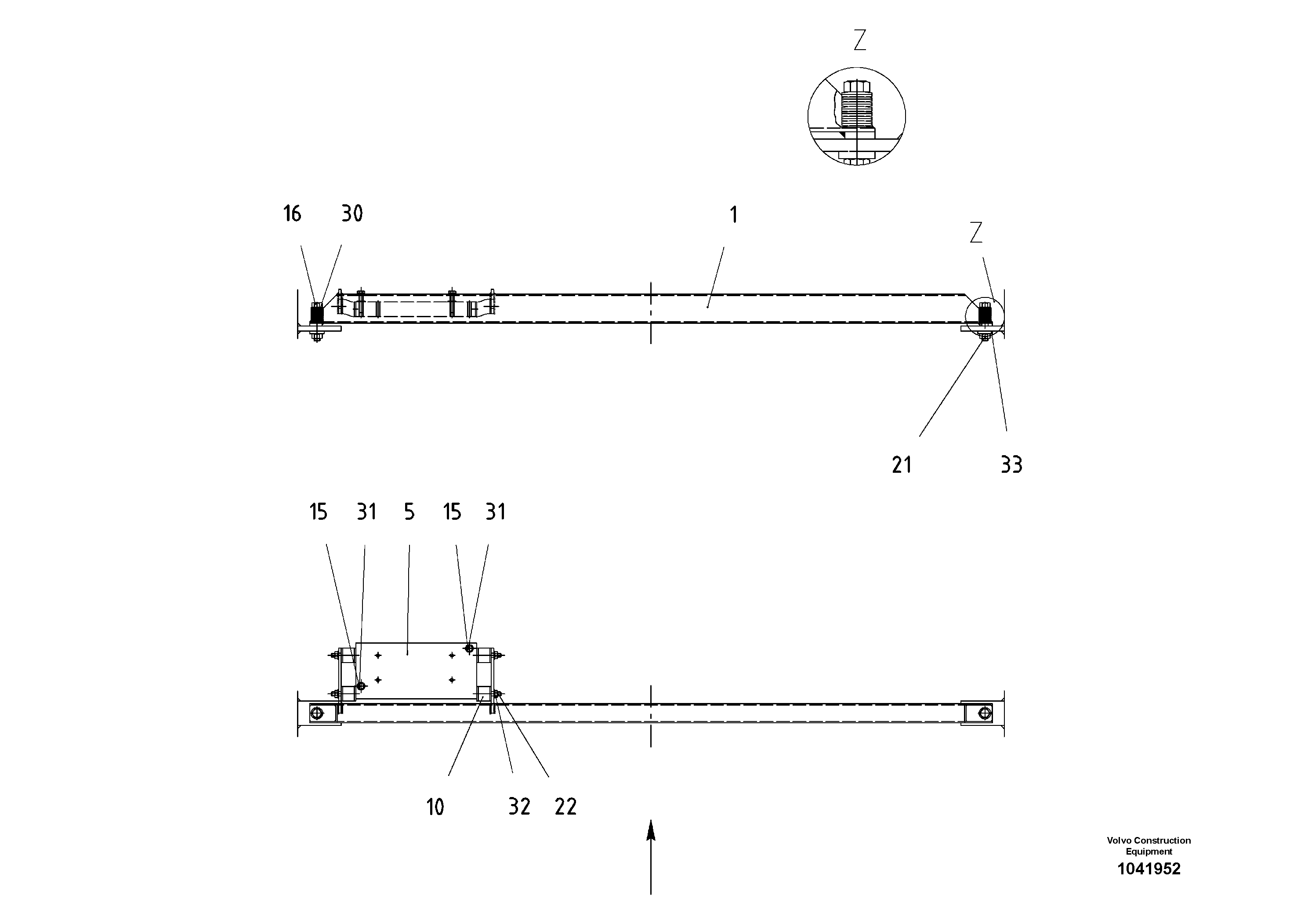Captive Nut RM80607203 VOLVO