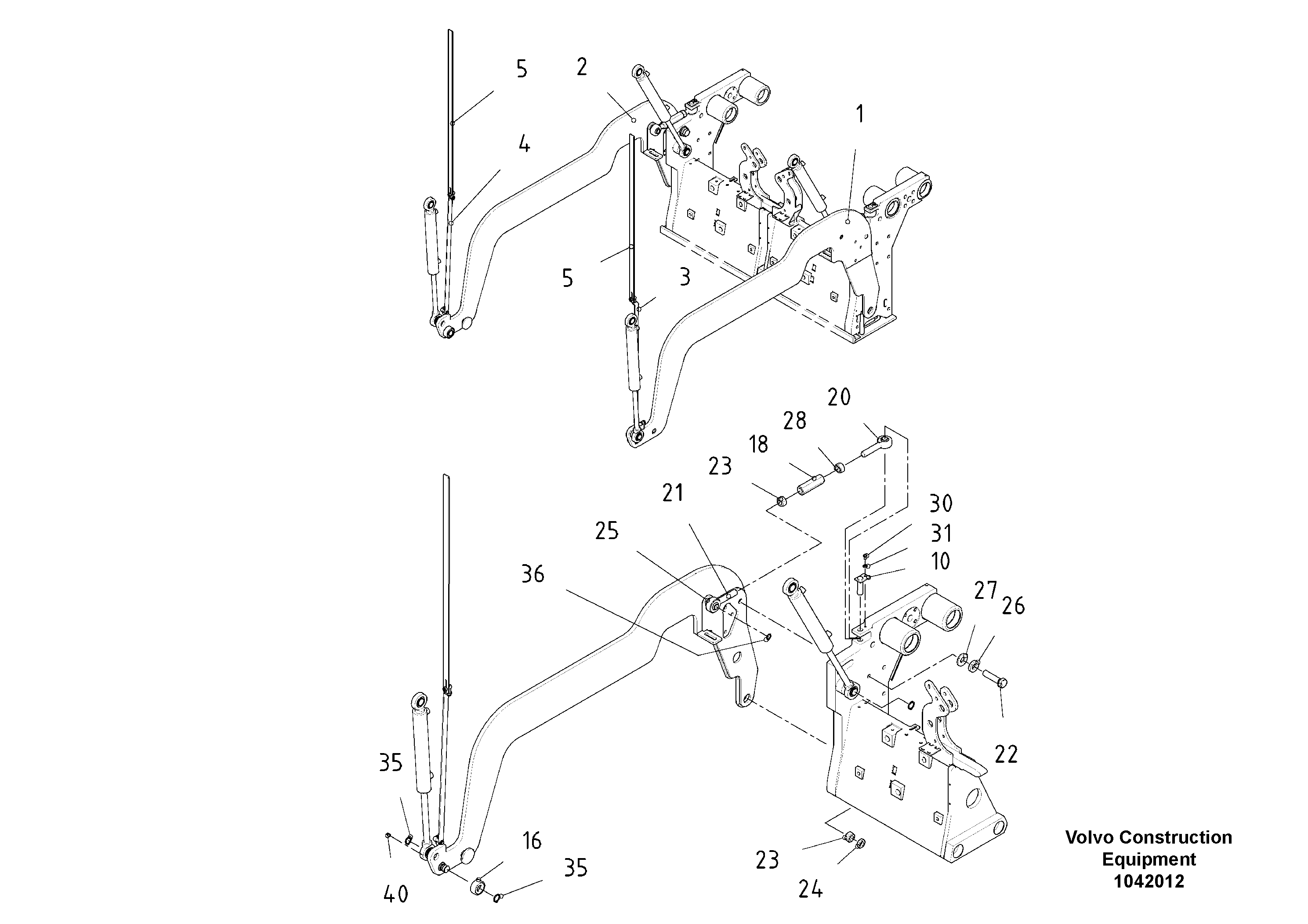 Hexagon Nut RM20282877 VOLVO