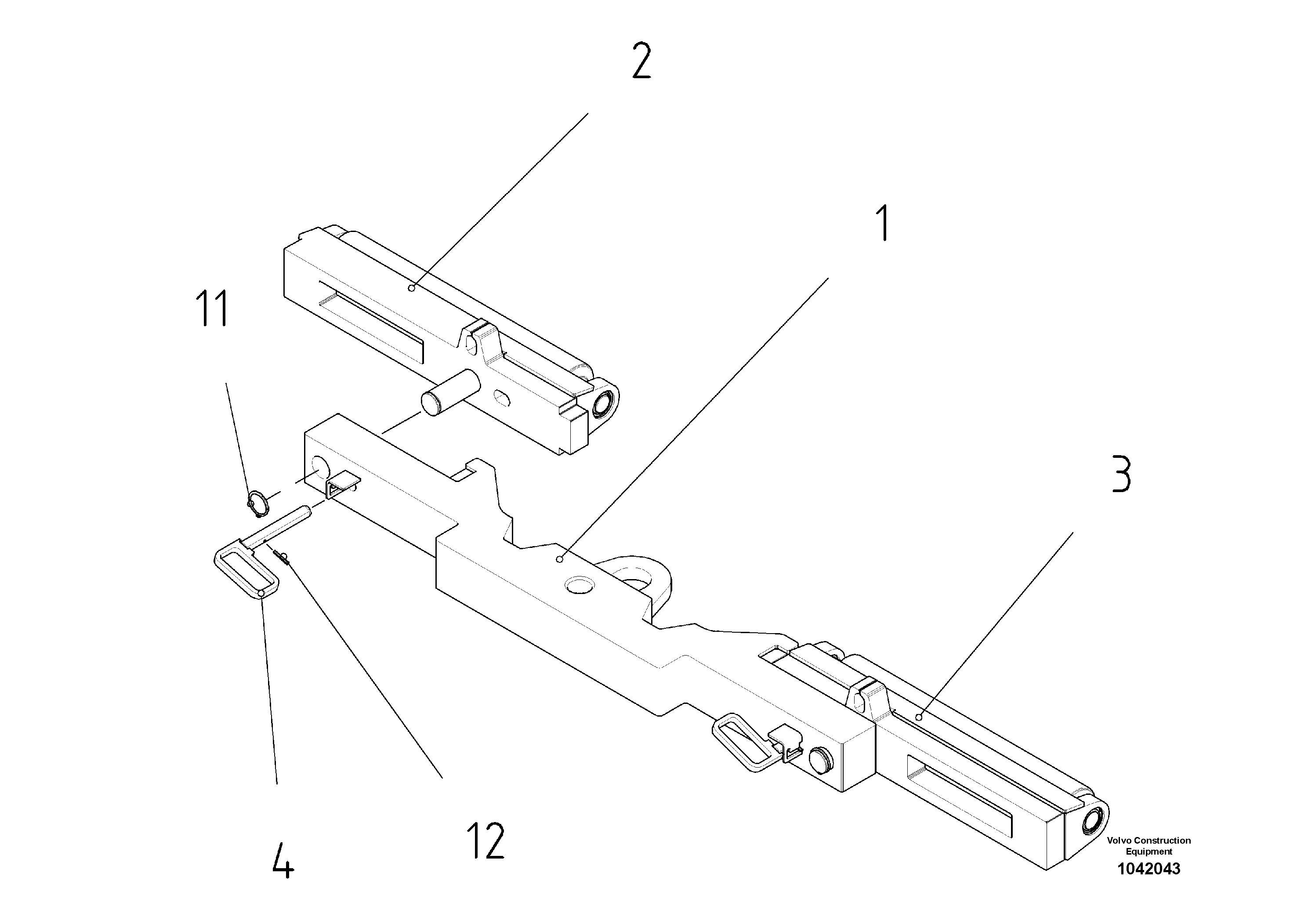 Tube assembly Lh RM80621030 VOLVO