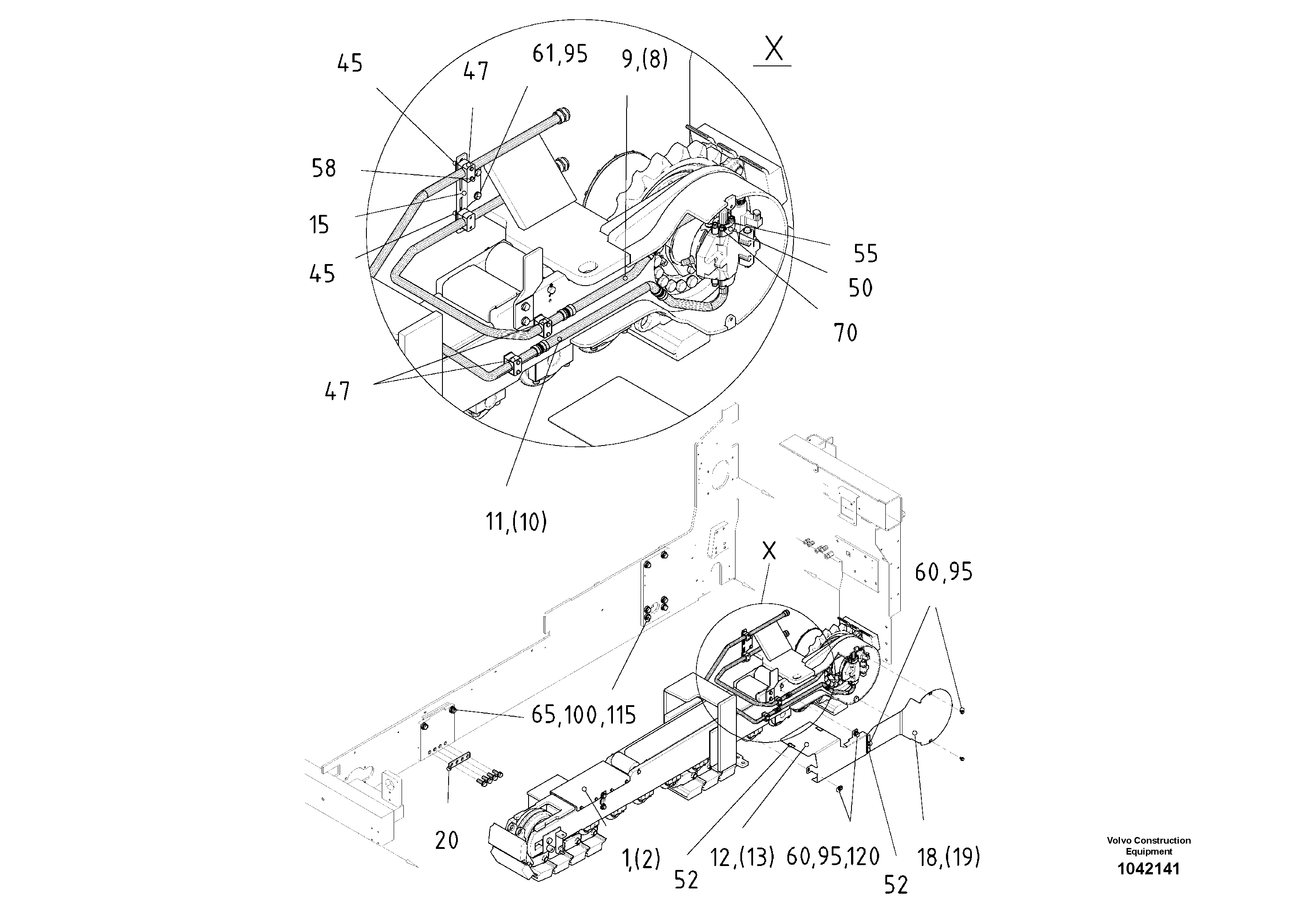 Brake Piston RM/VOE14240097 VOLVO