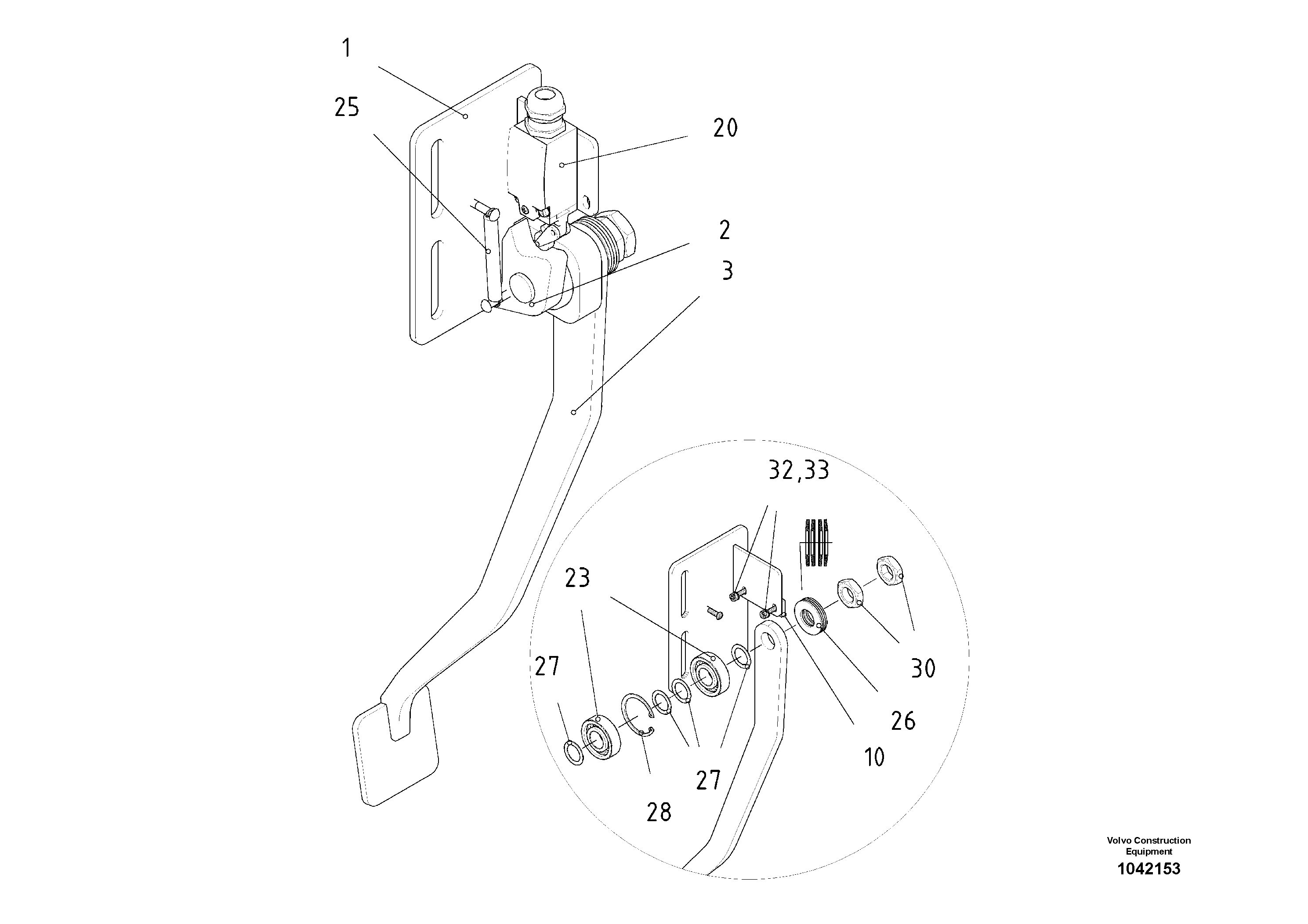 Pedal Pad RM80637085 VOLVO