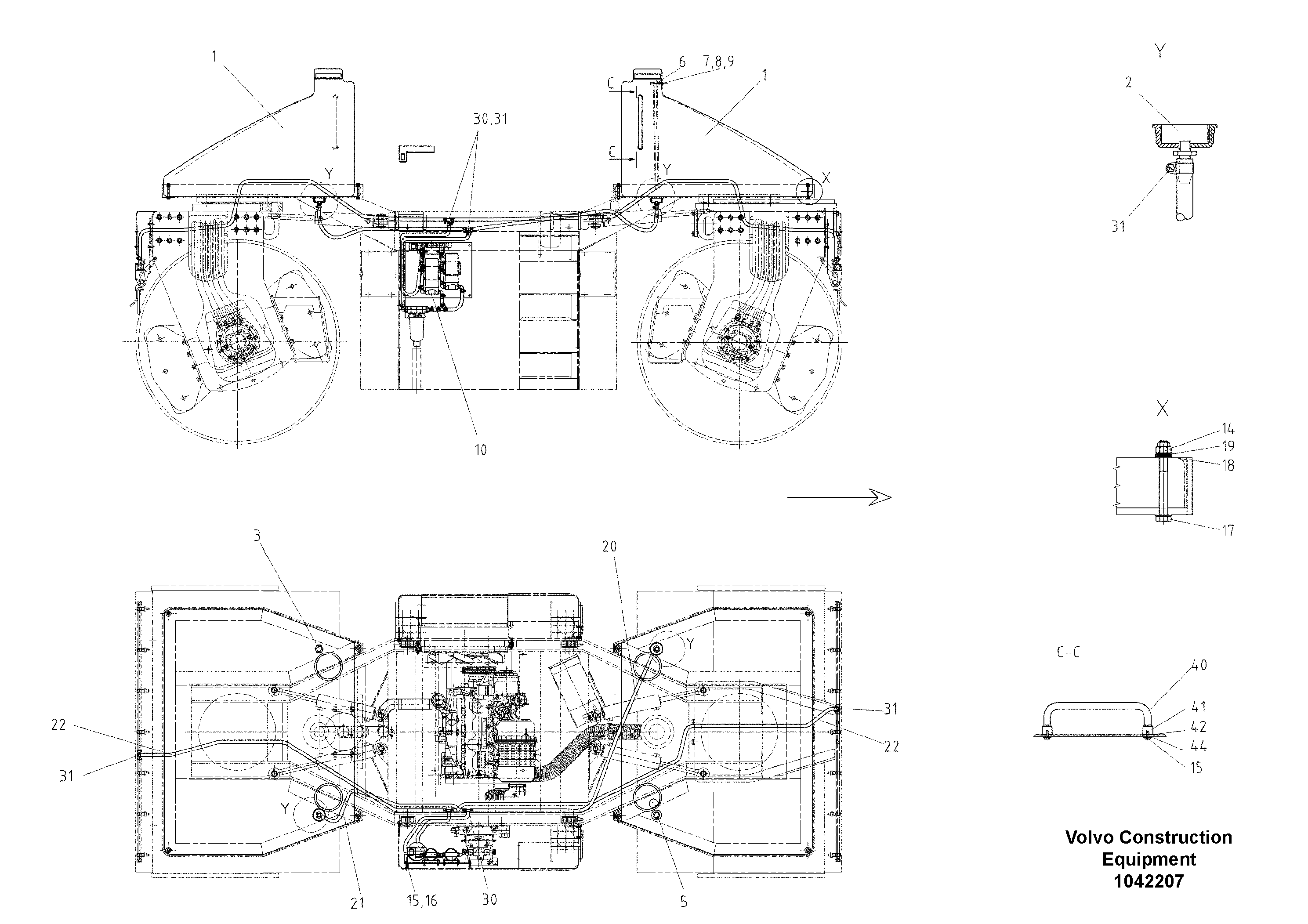 Diode Cable RM80666381 VOLVO