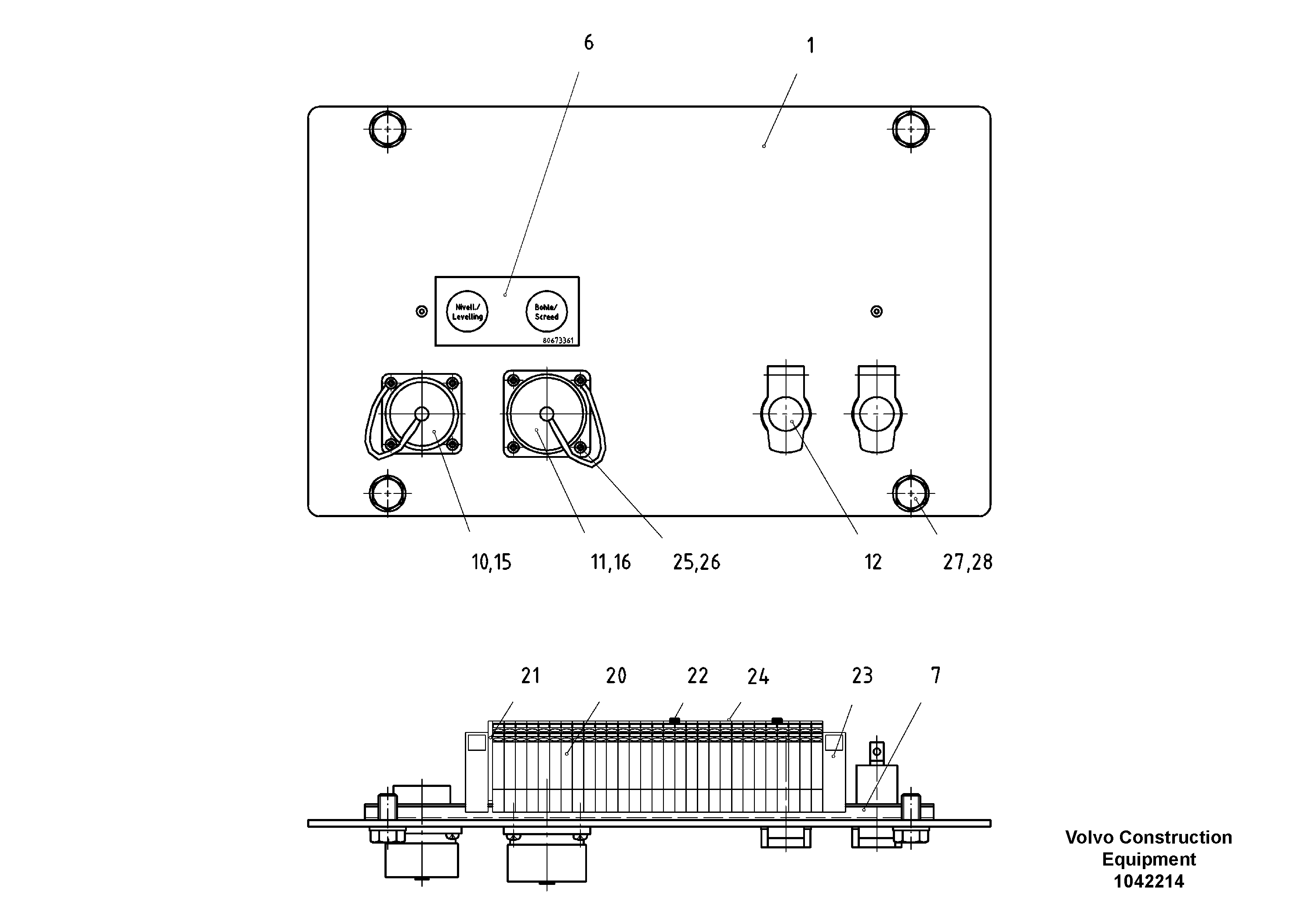Rec.housing RM80668916 VOLVO