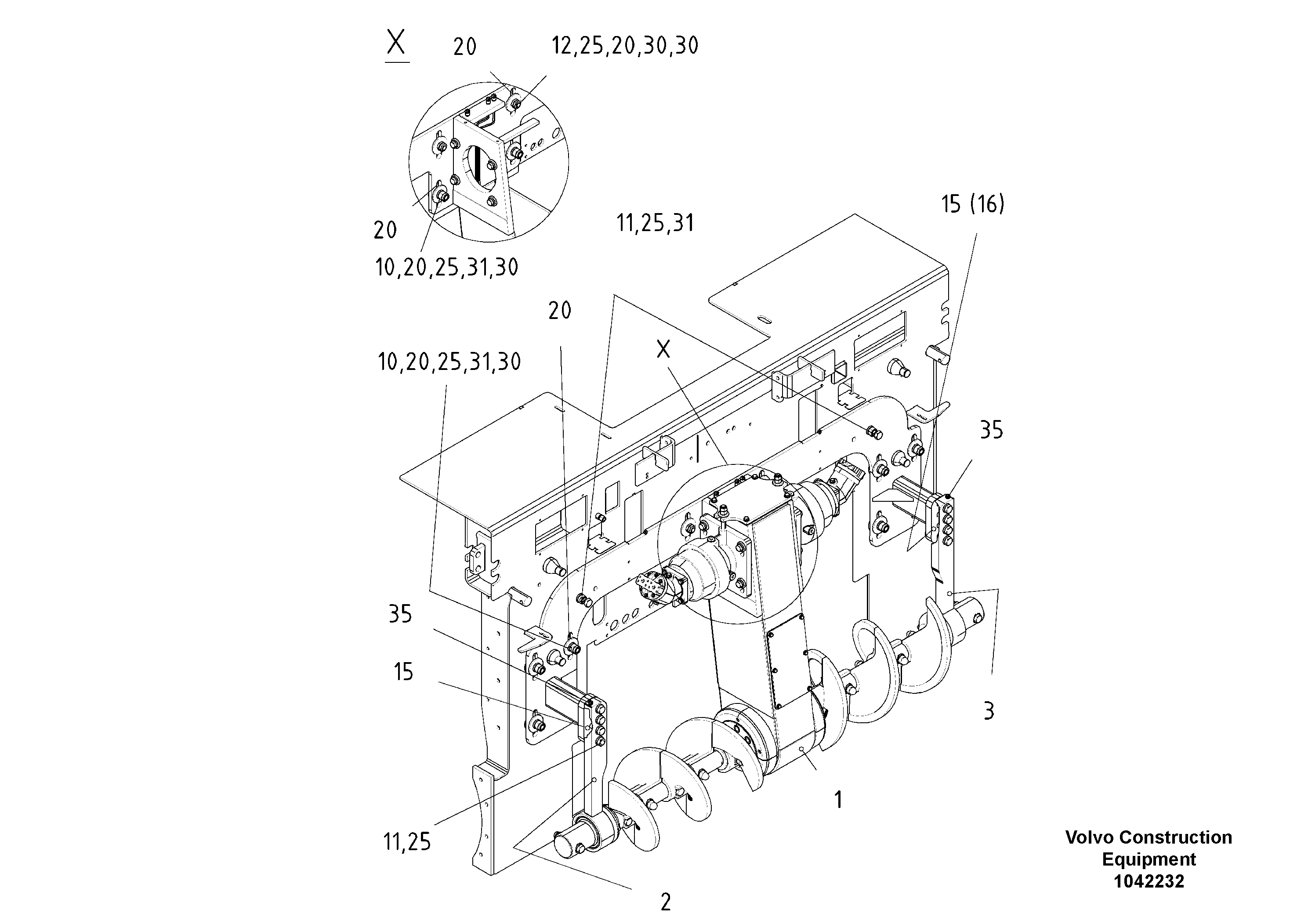 Proximity switch RM80666902 VOLVO