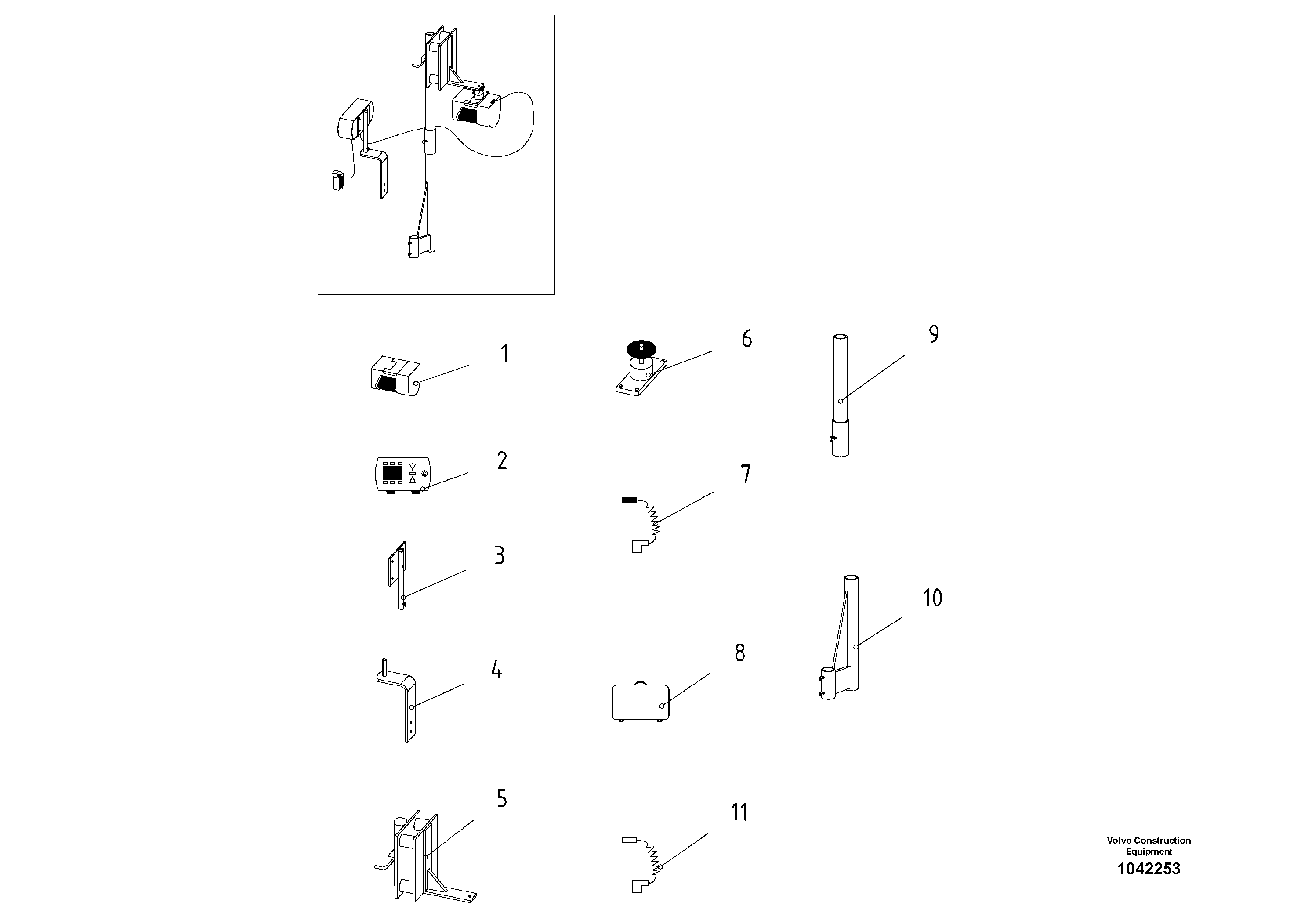 Radio Support RM80675119 VOLVO