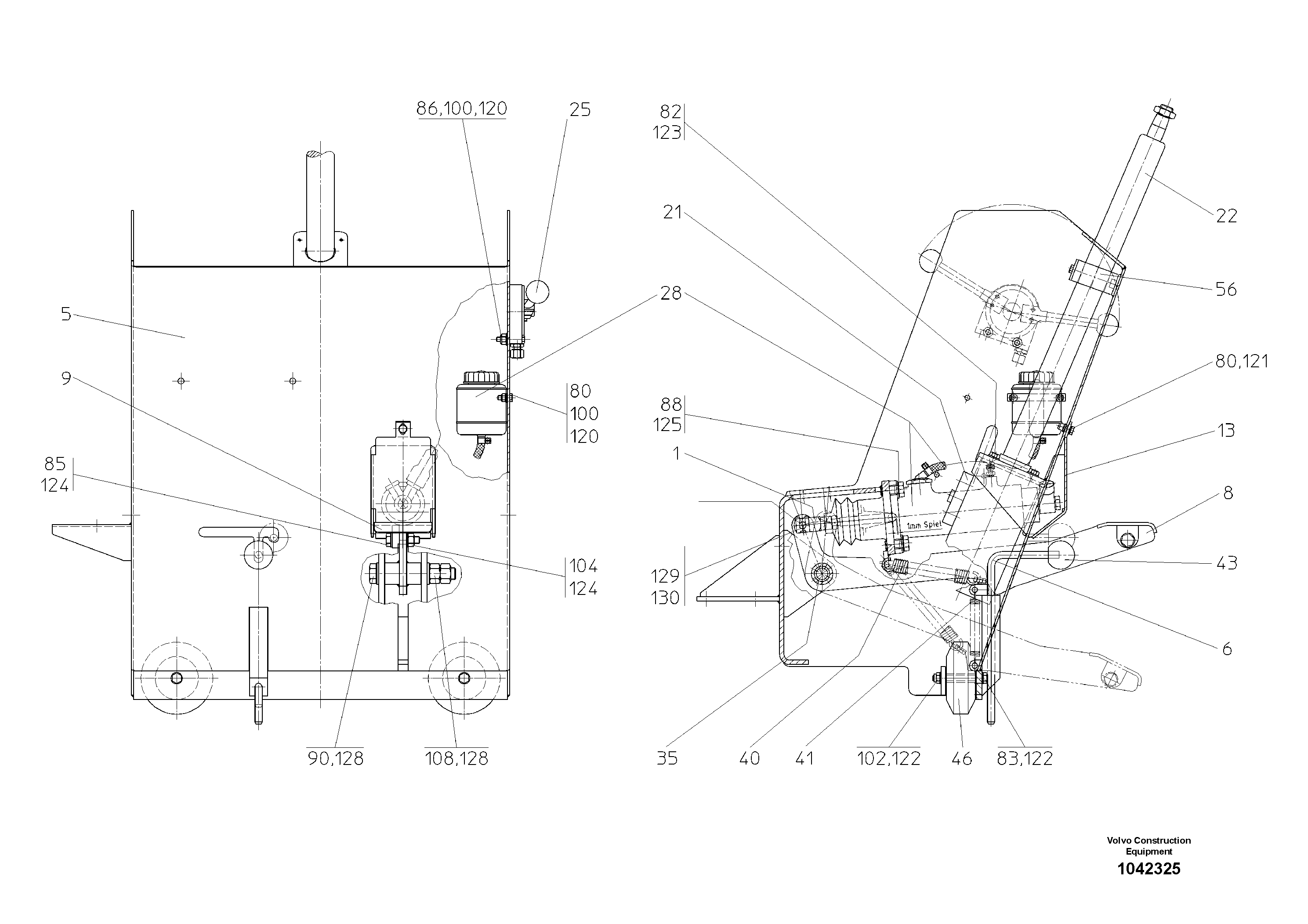Spur gear RM80472772 VOLVO
