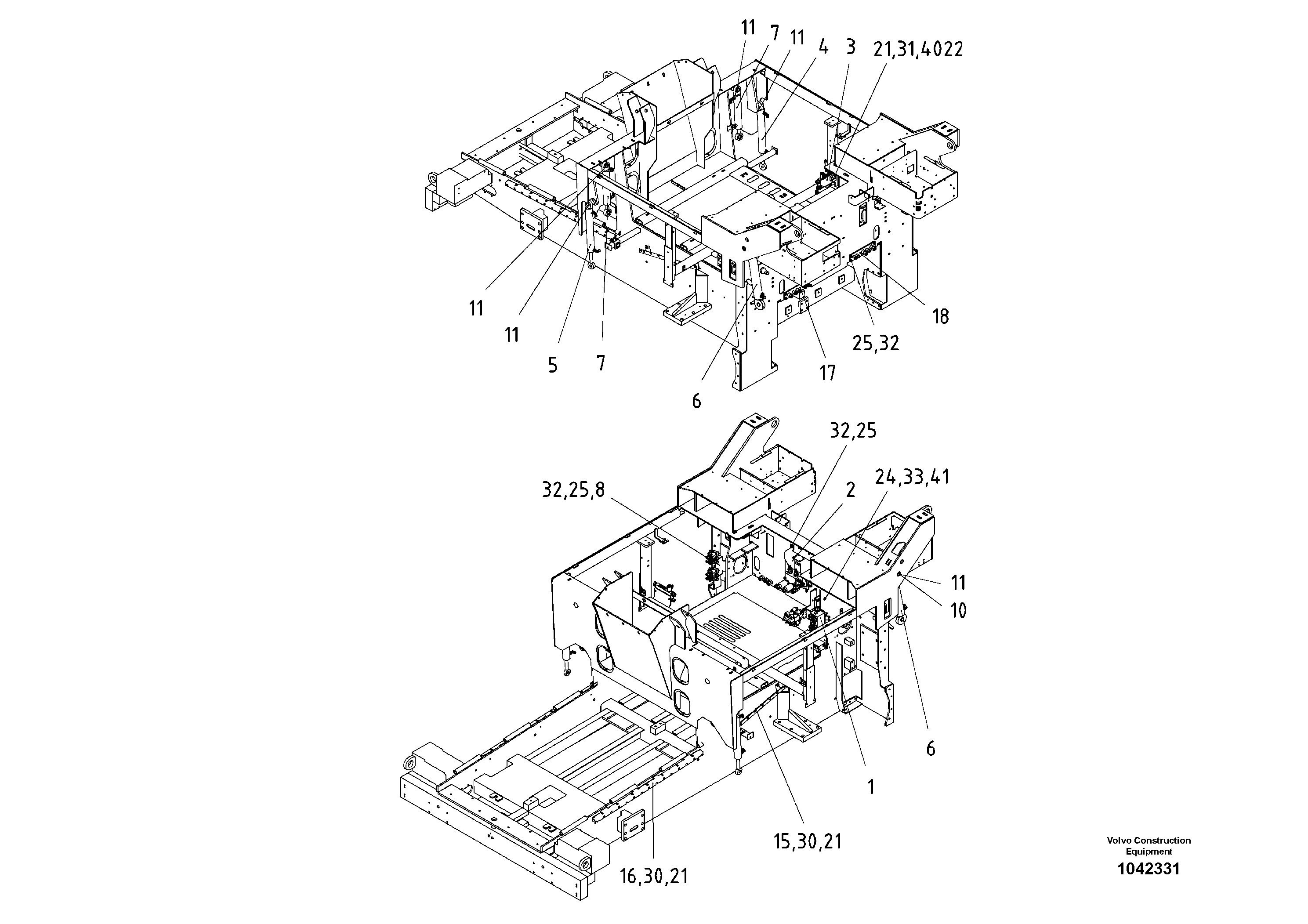 Панель держателя шланга RM80686249 VOLVO