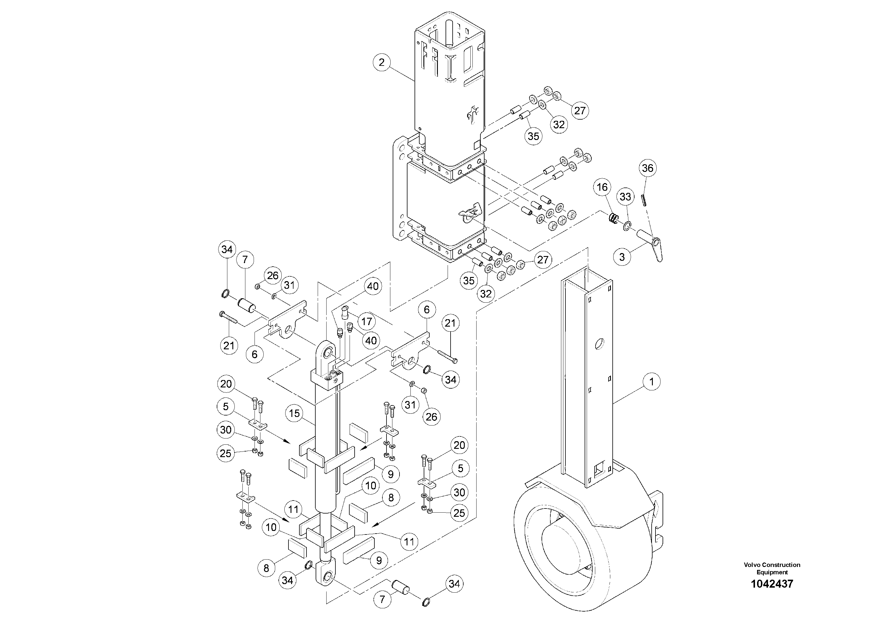 Swg Lk Cylinder RM80714751 VOLVO