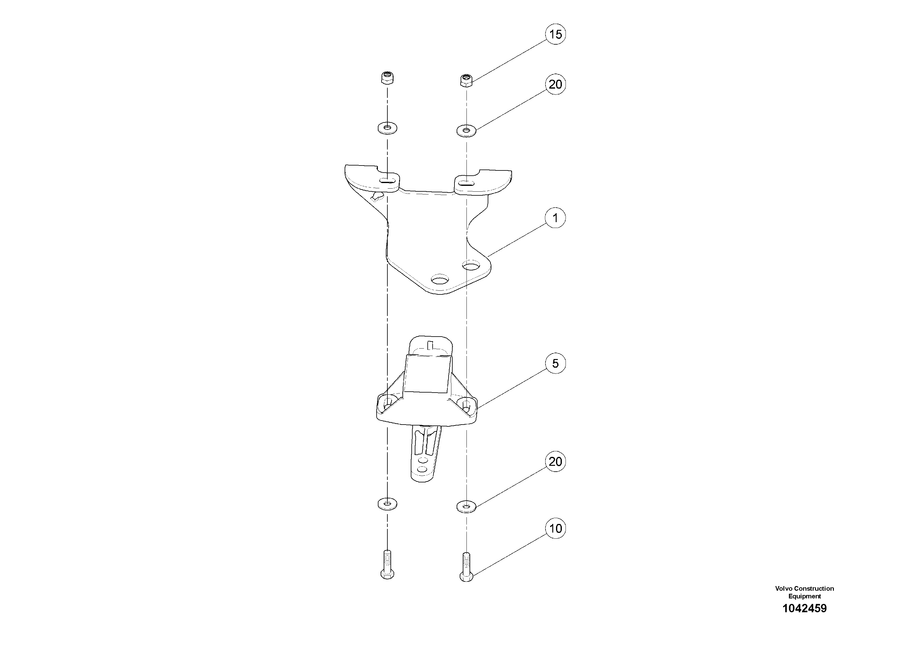 Крепление датчика RM80720360 VOLVO