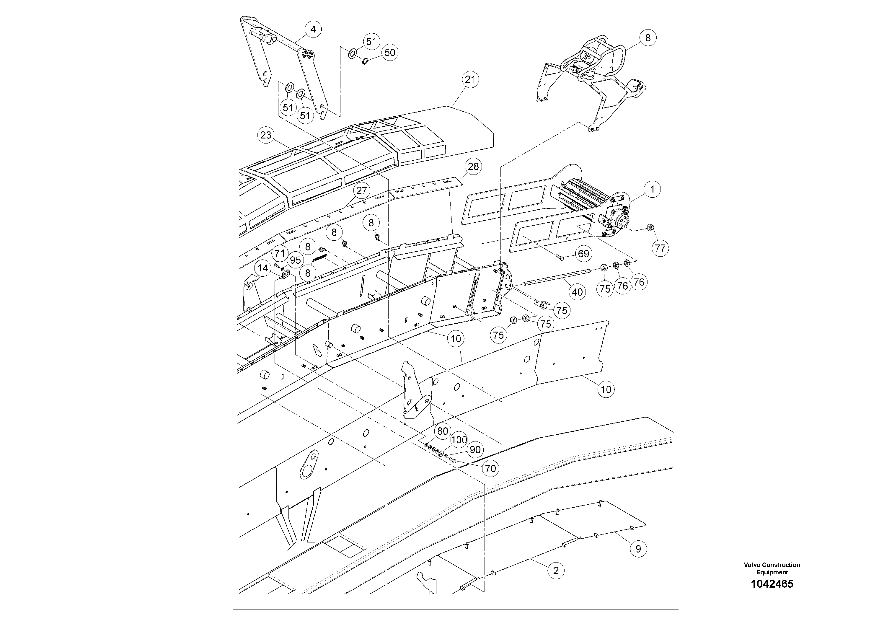 Головка зарядной ленты RM80721913 VOLVO