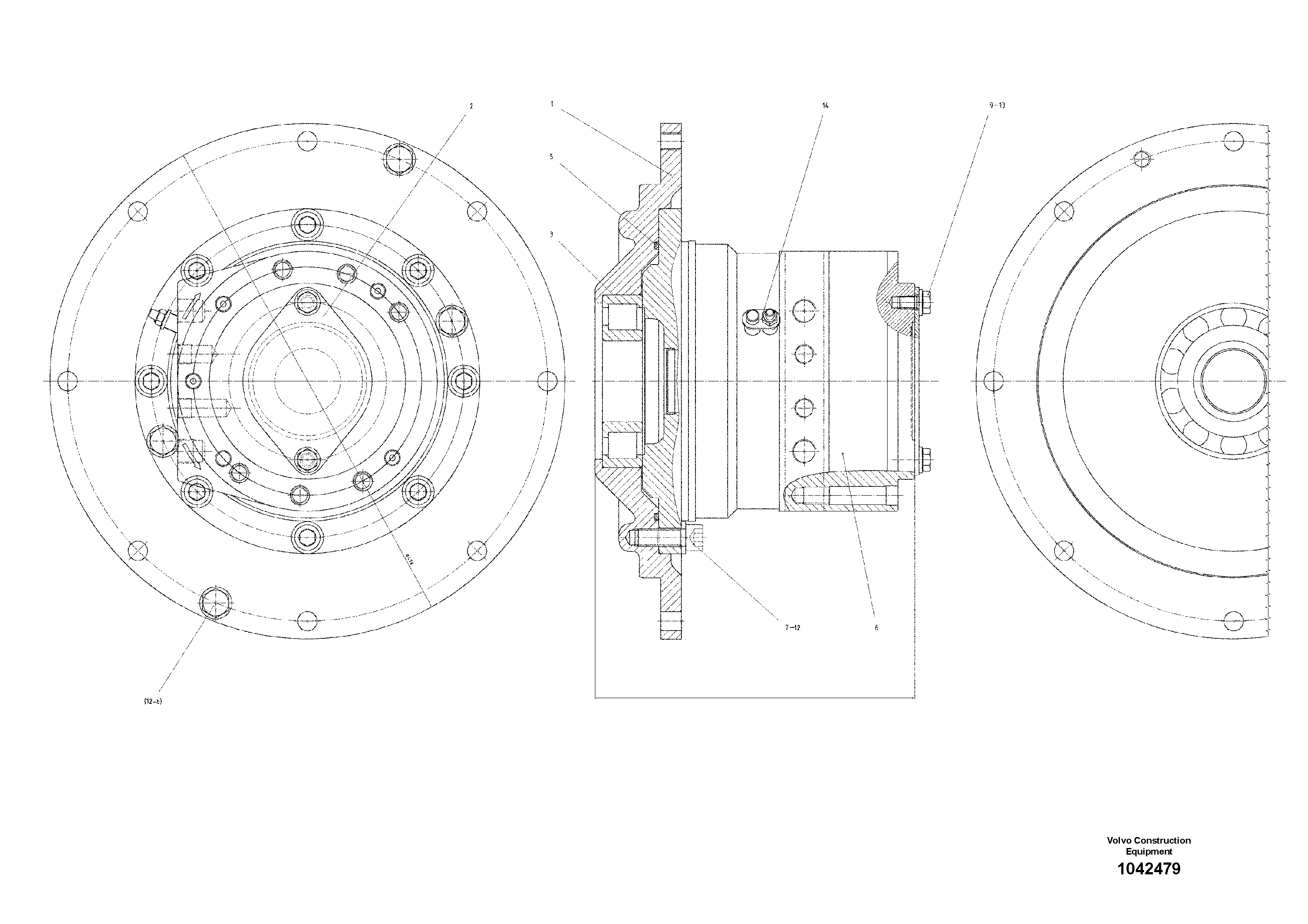 Маслоотражающее кольцо RM80722127 VOLVO