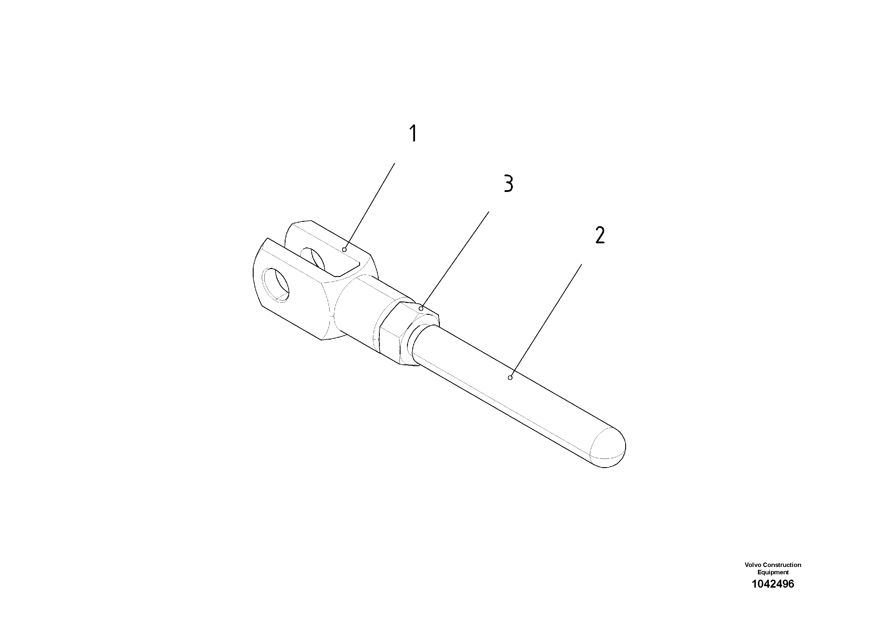 Pivot axle lock valve RM80727134 VOLVO