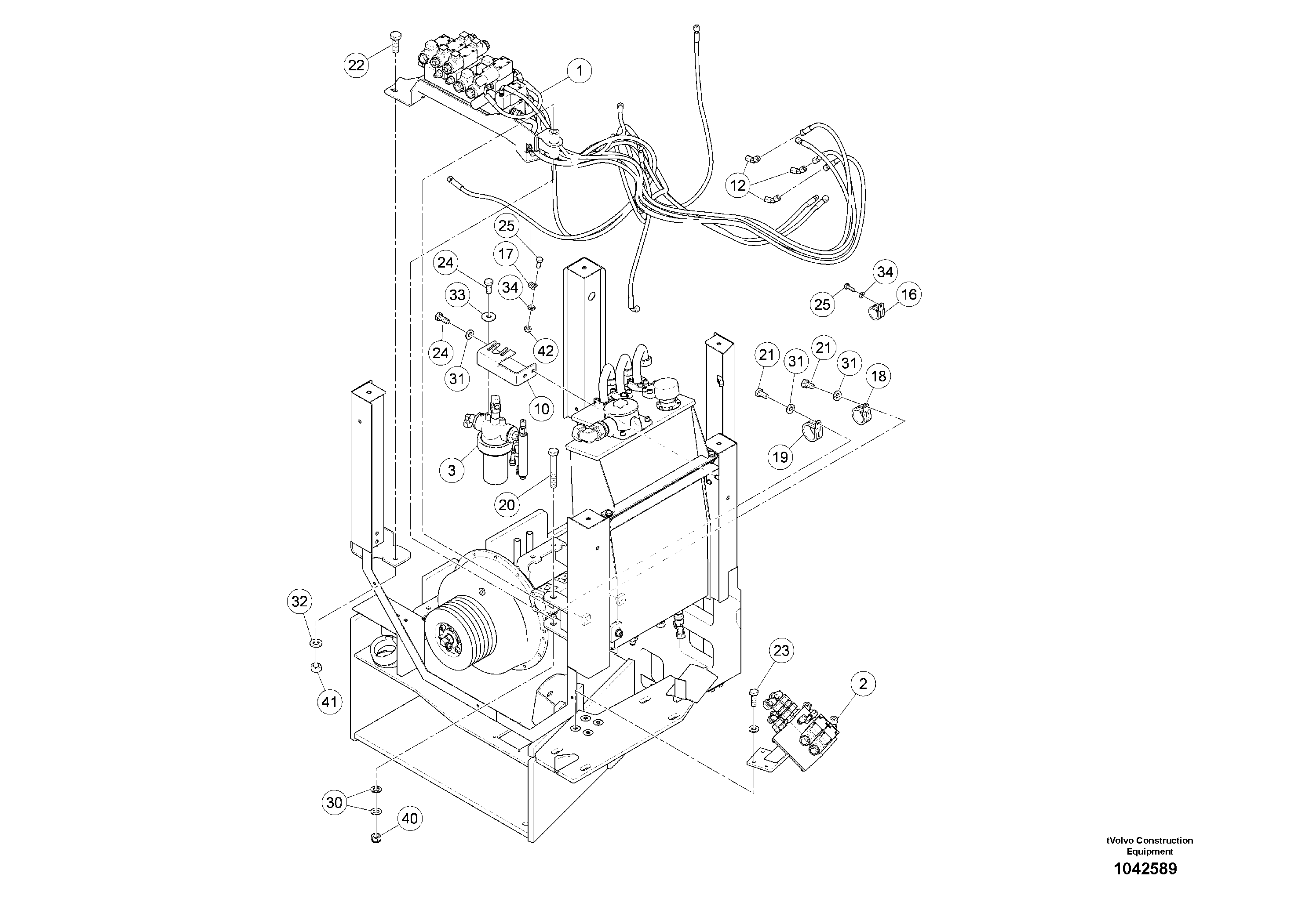 Hydraulic Valve RM80829856 VOLVO