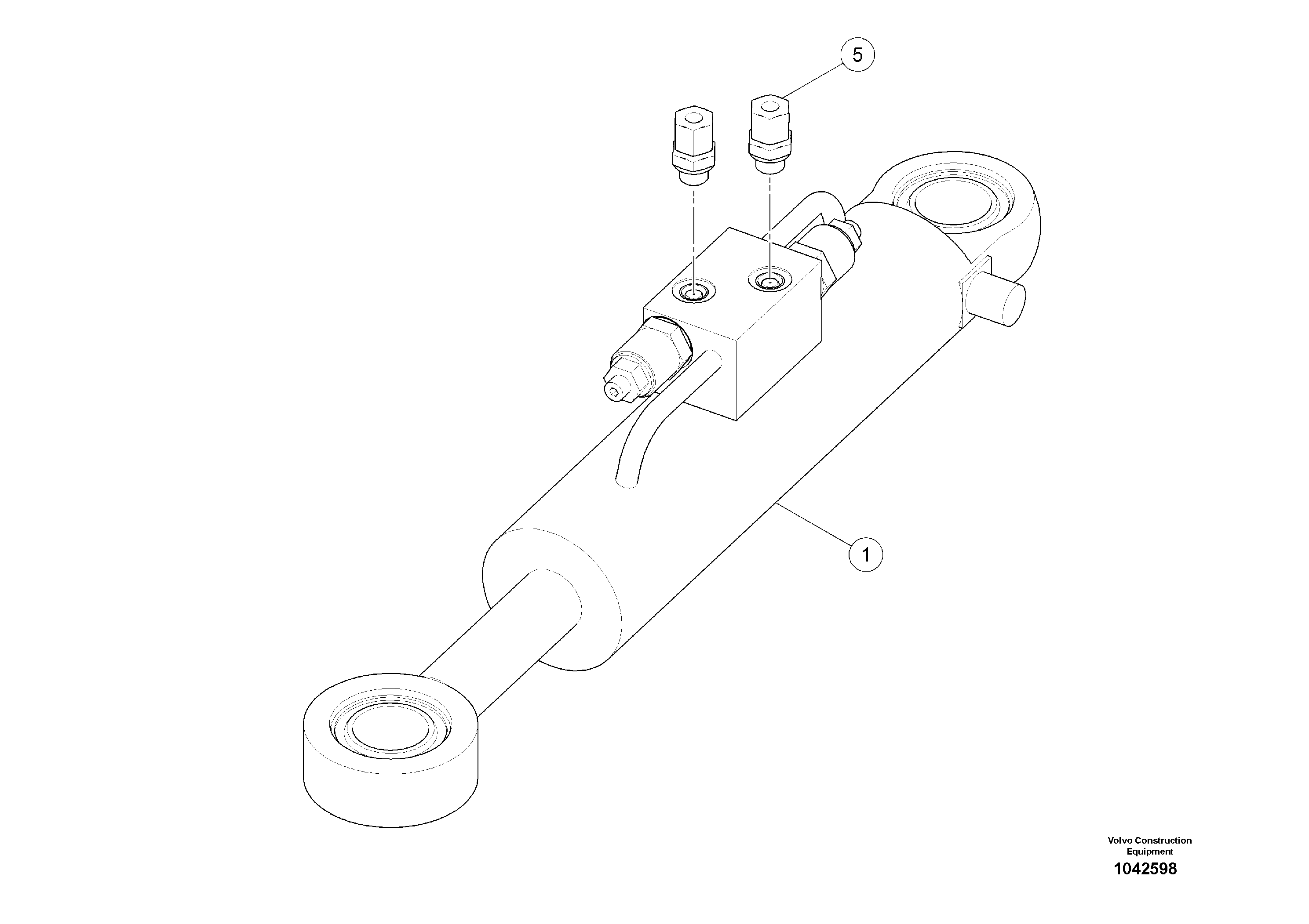 Hydraulic Valve RM80830581 VOLVO
