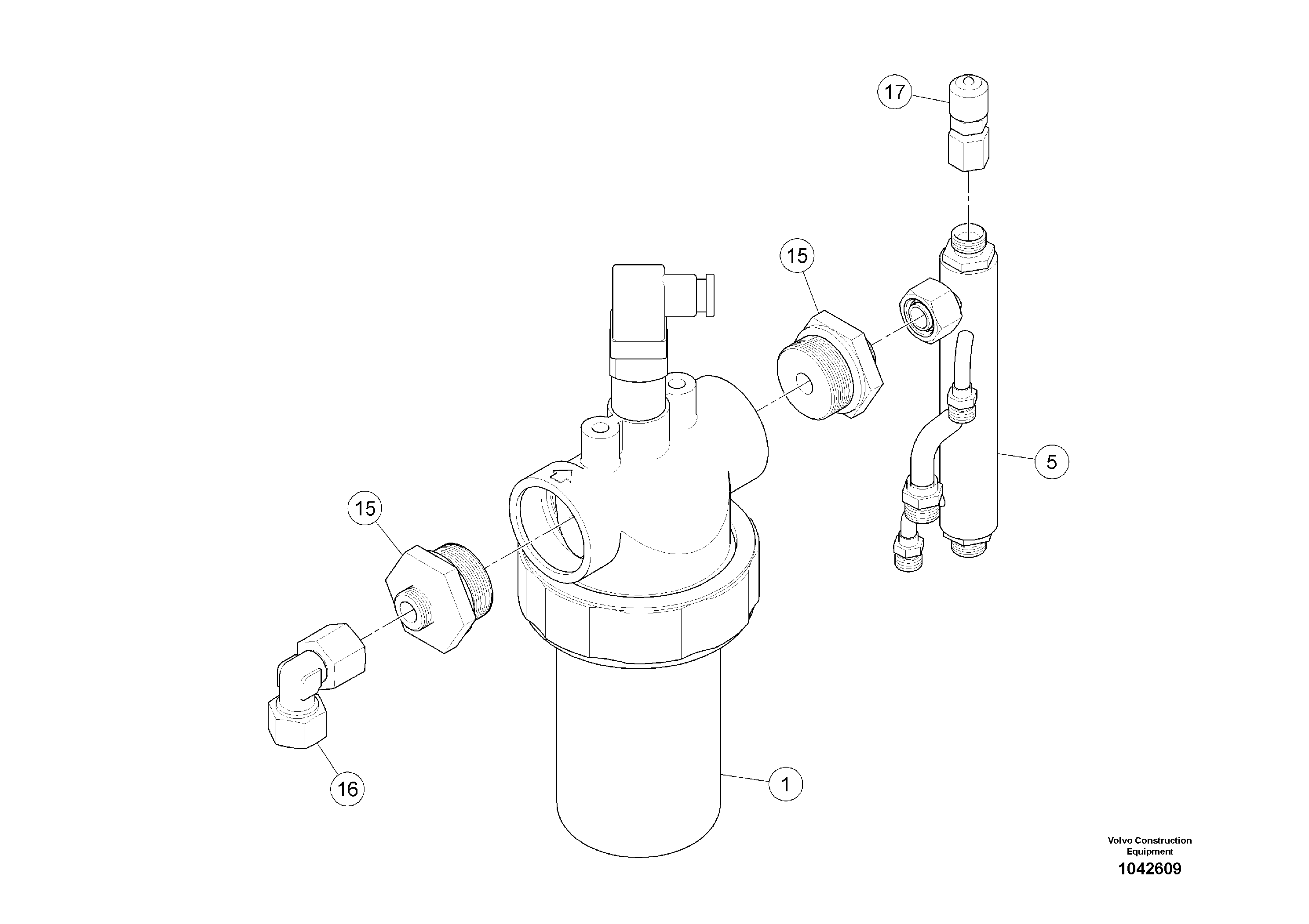 Hydraulic Valve RM80801061 VOLVO