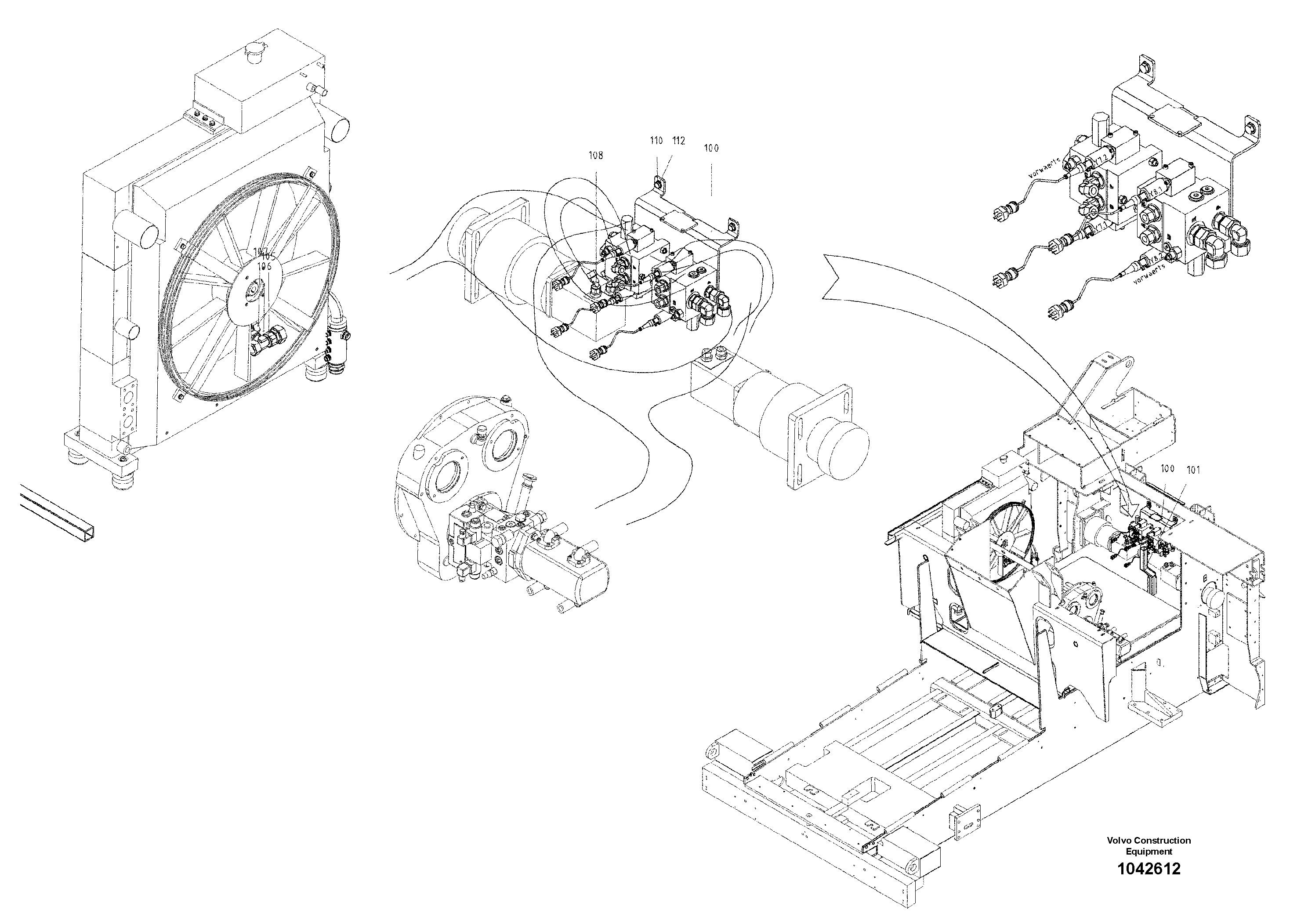 Hydraulic Valve RM80746944 VOLVO
